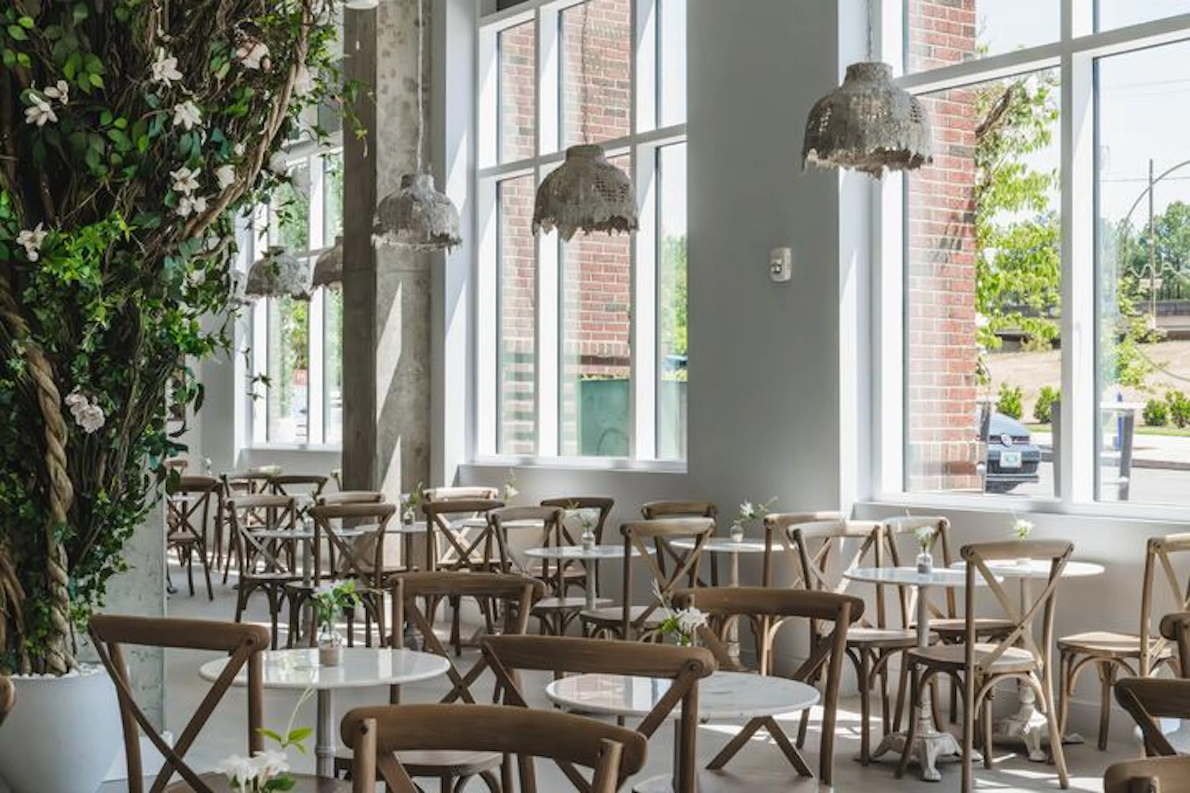 maman plaza midwood interior