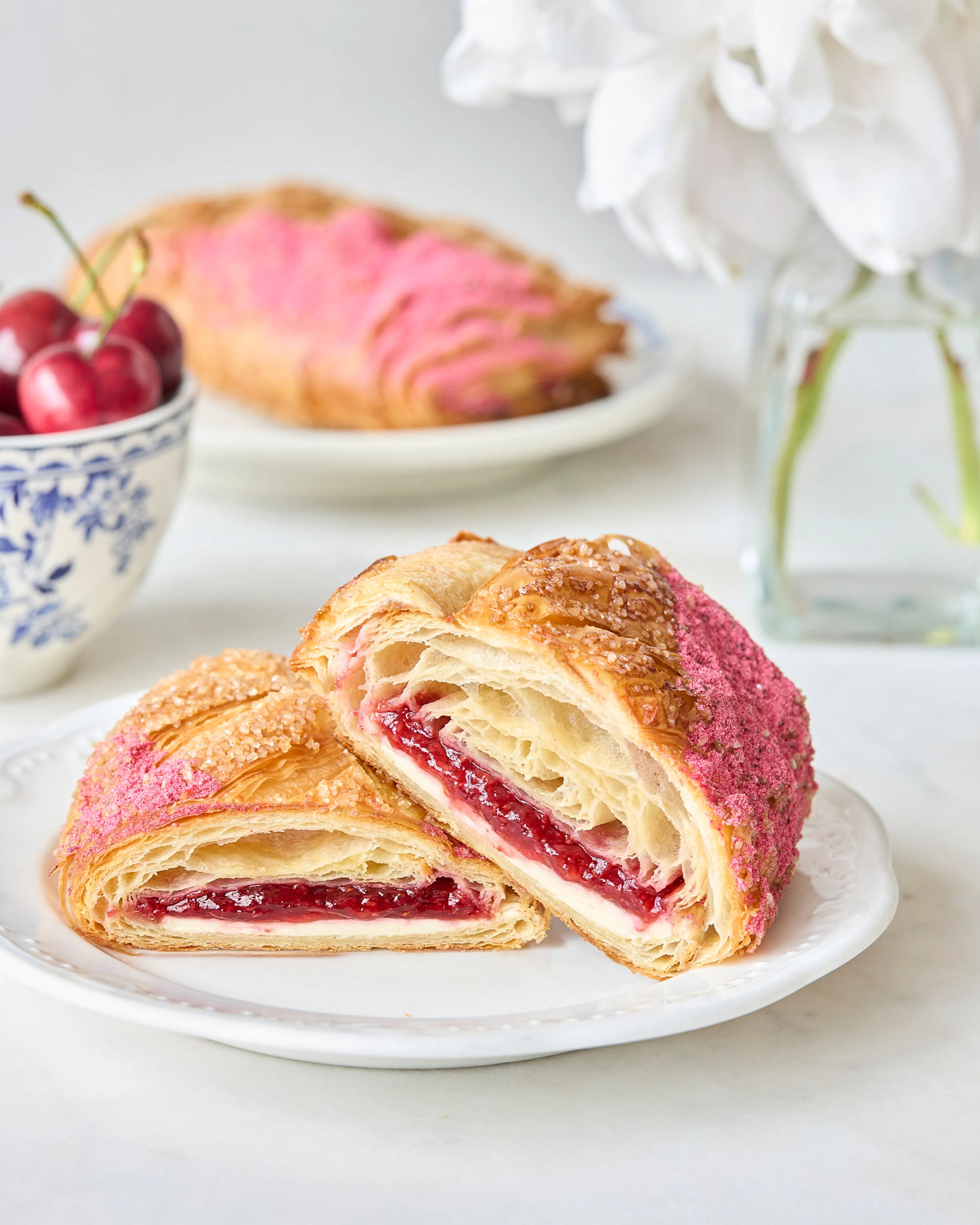 Martha Stewart Cherry Cheesecake Danish