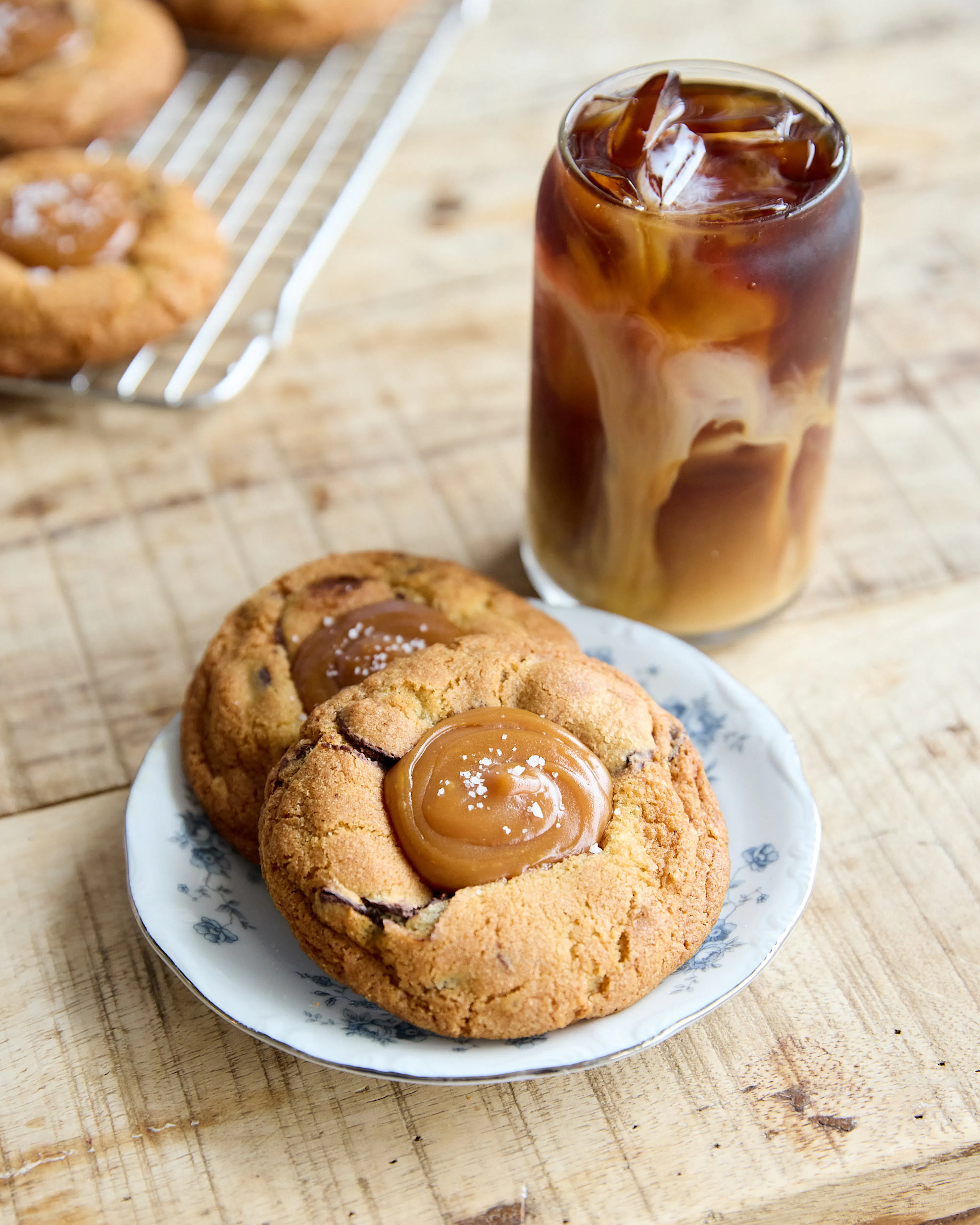 Martha Stewart’s salted caramel chocolate chip cookie