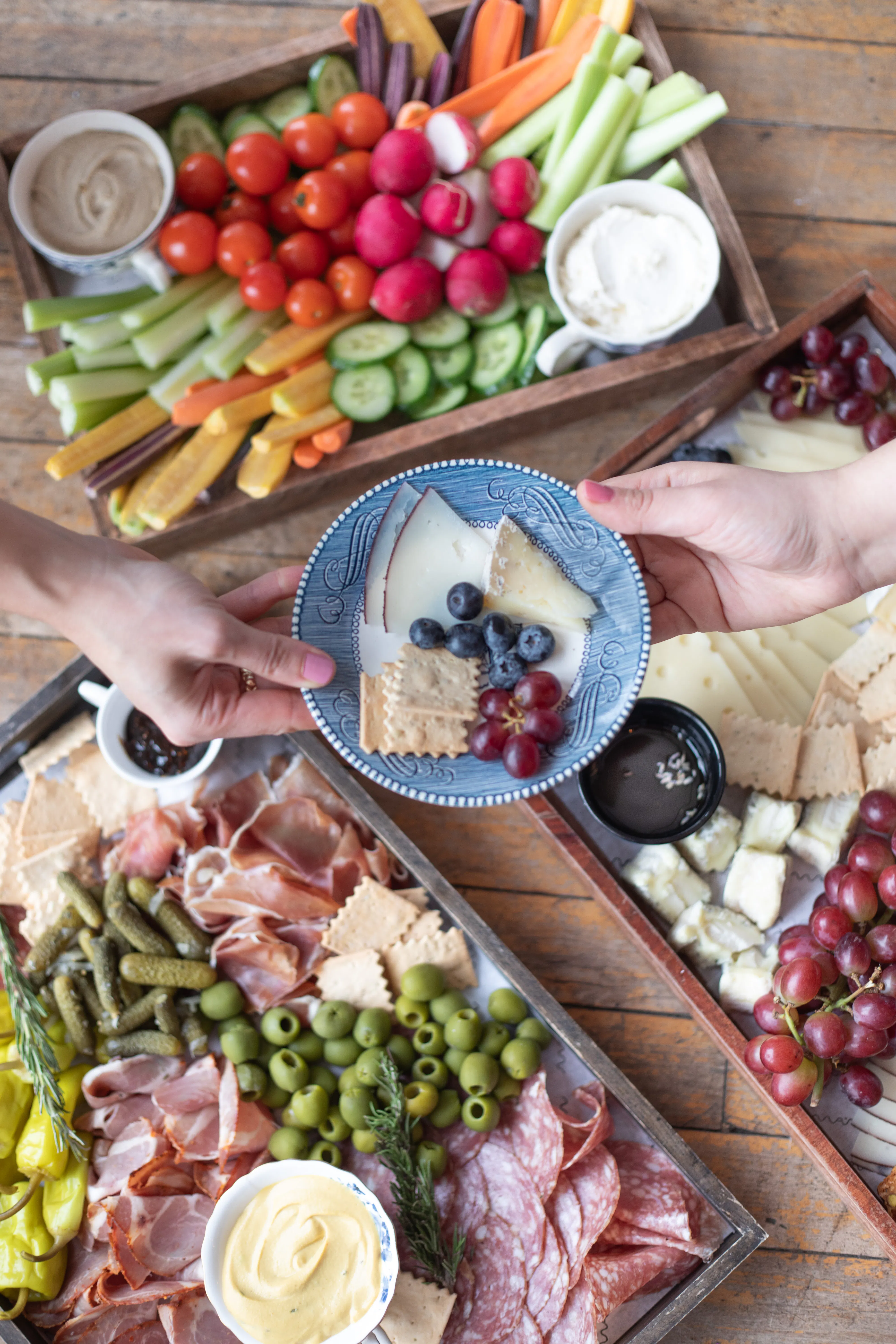 catering charcuterie platter