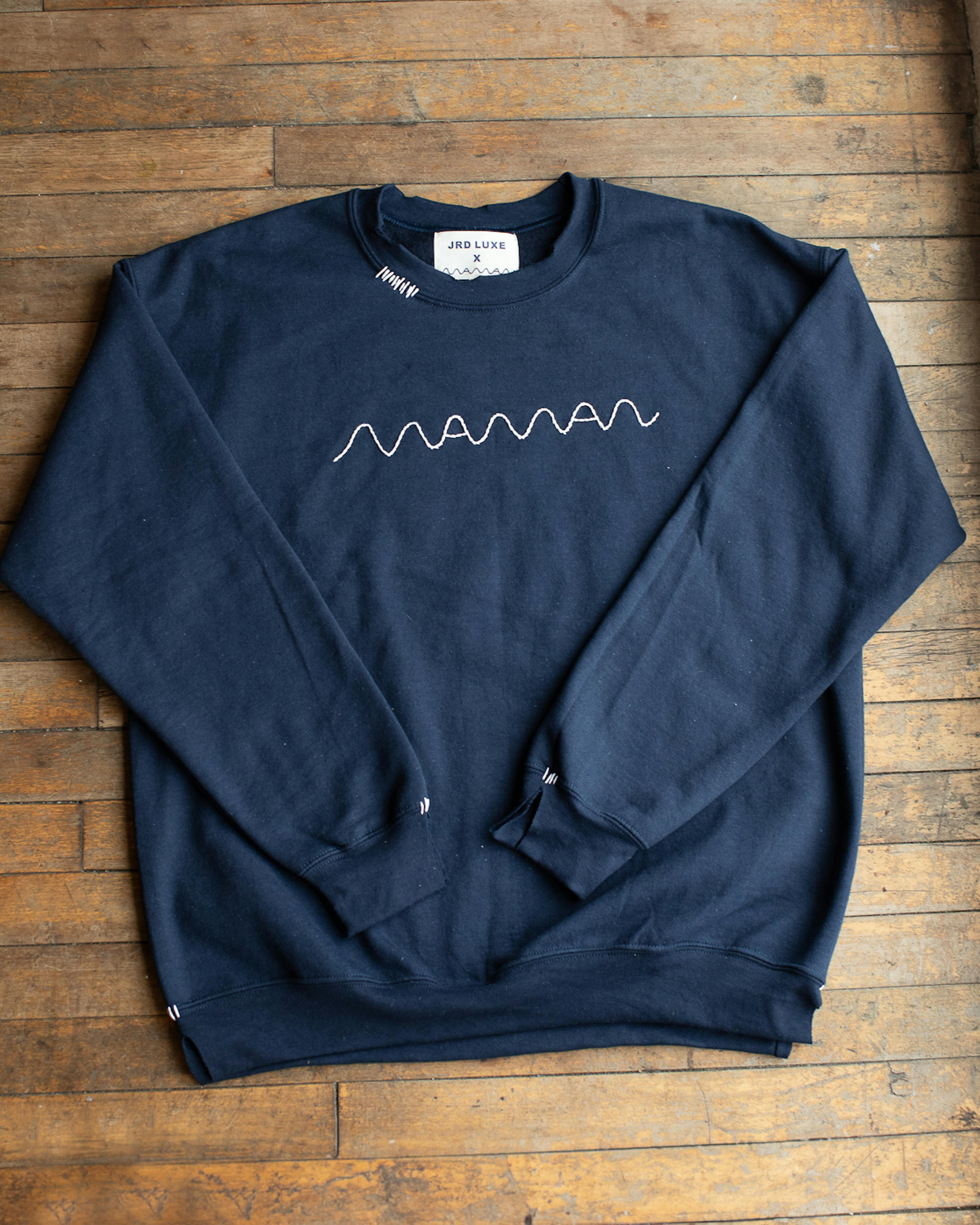 sweatshirt with maman logo