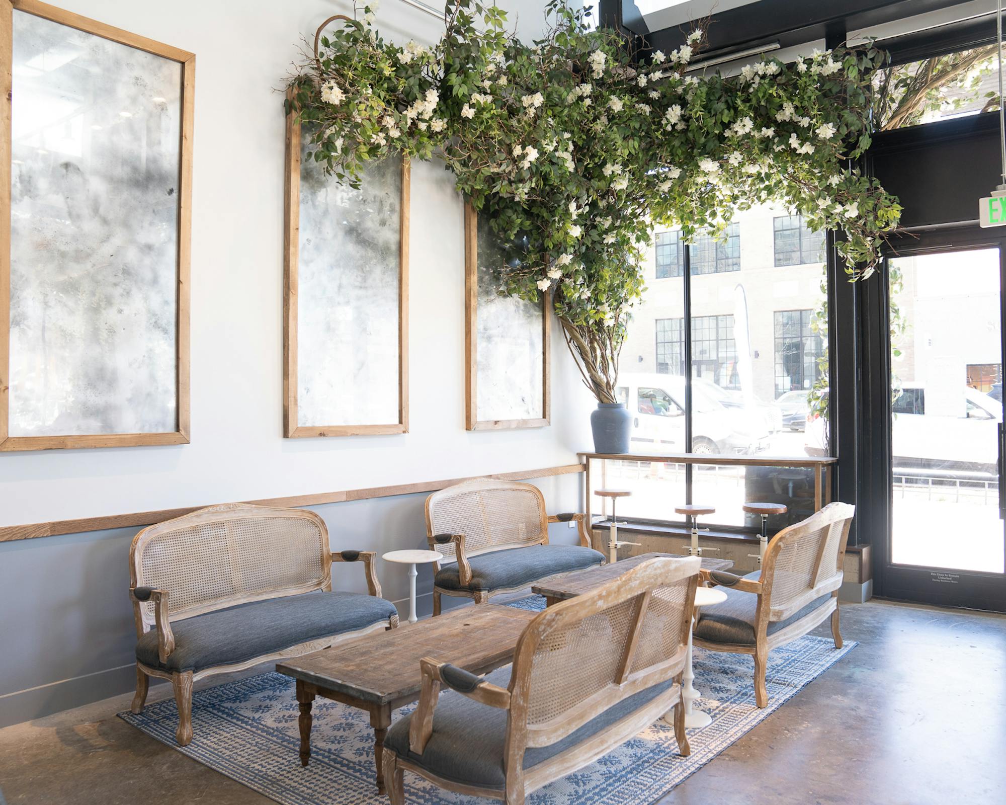 seating area in maman union market