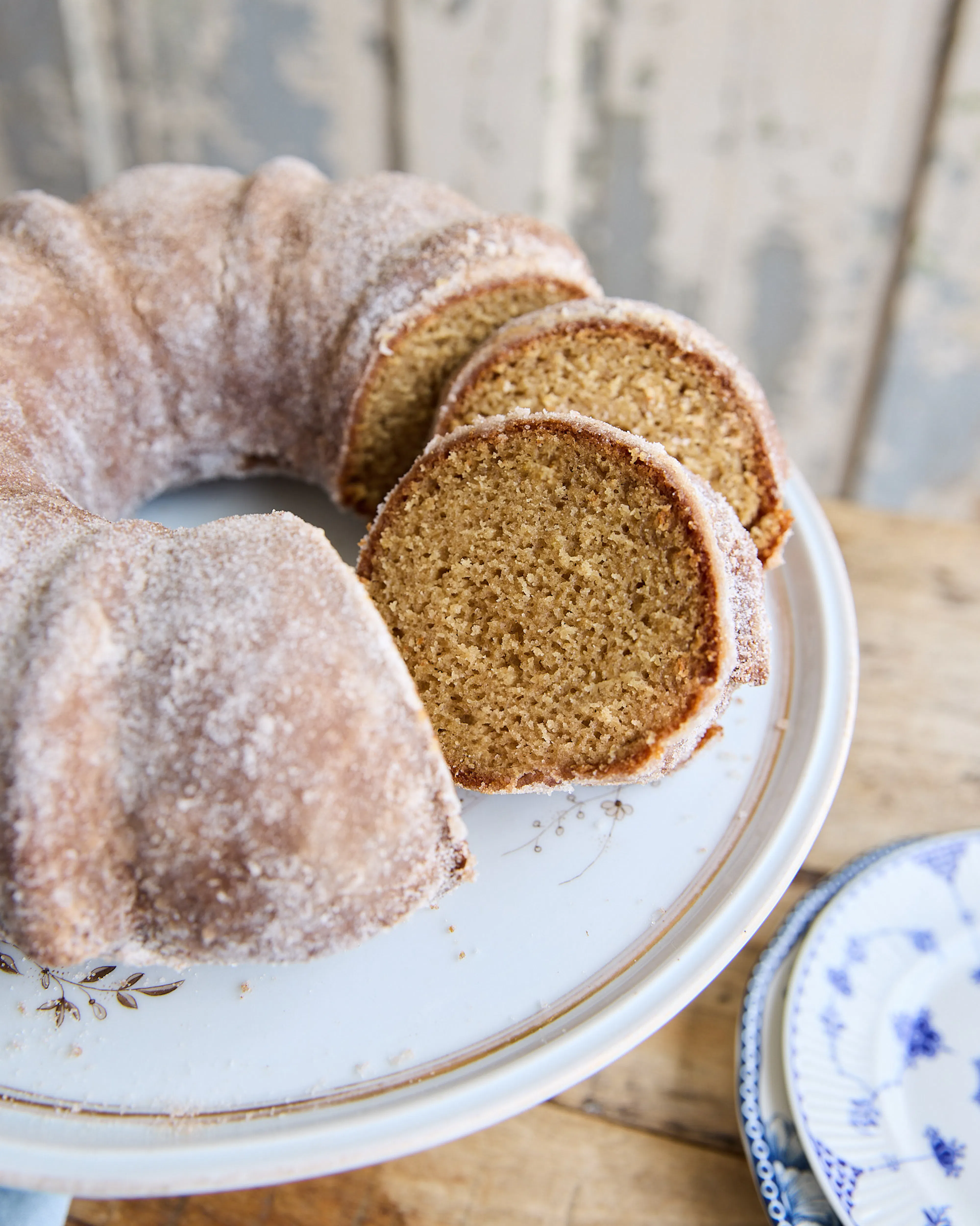 Martha Stewart's apple cider donut cake 