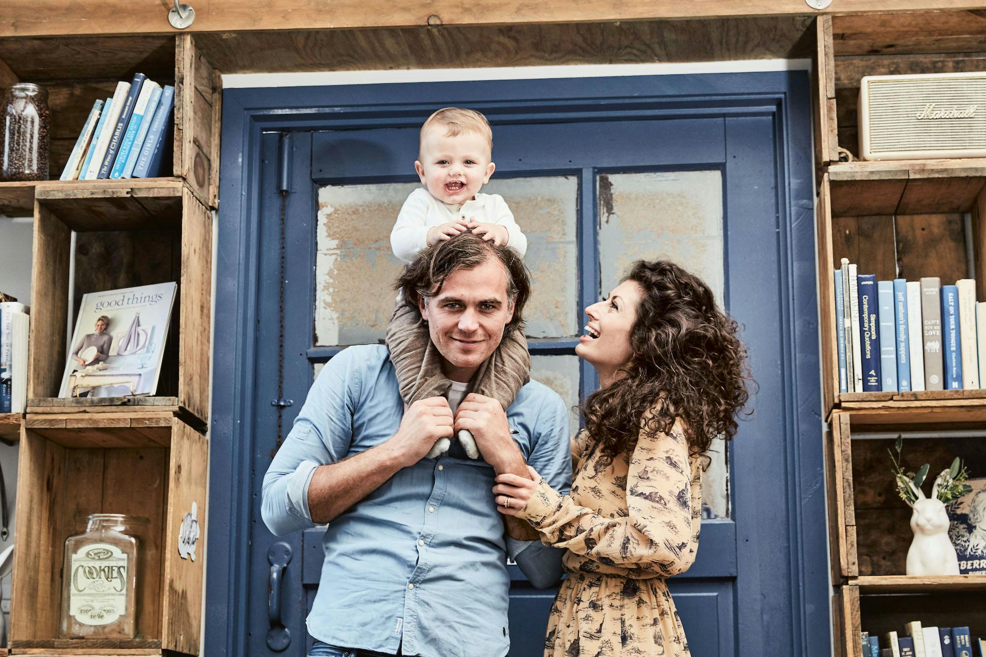 Founders Ben & Elisa and their son, Yves