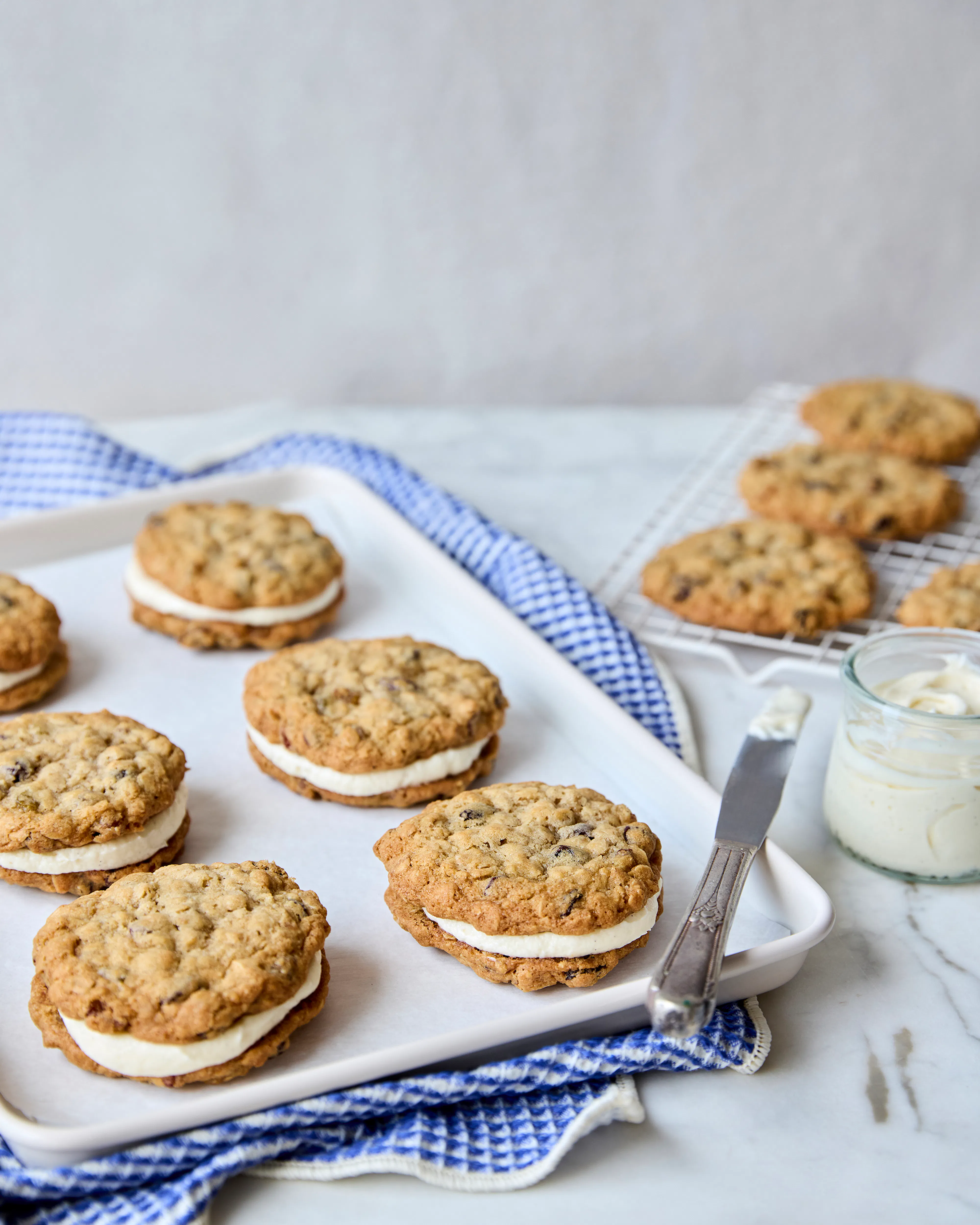 Martha Stewart’s oatmeal raisin sandwich cookie