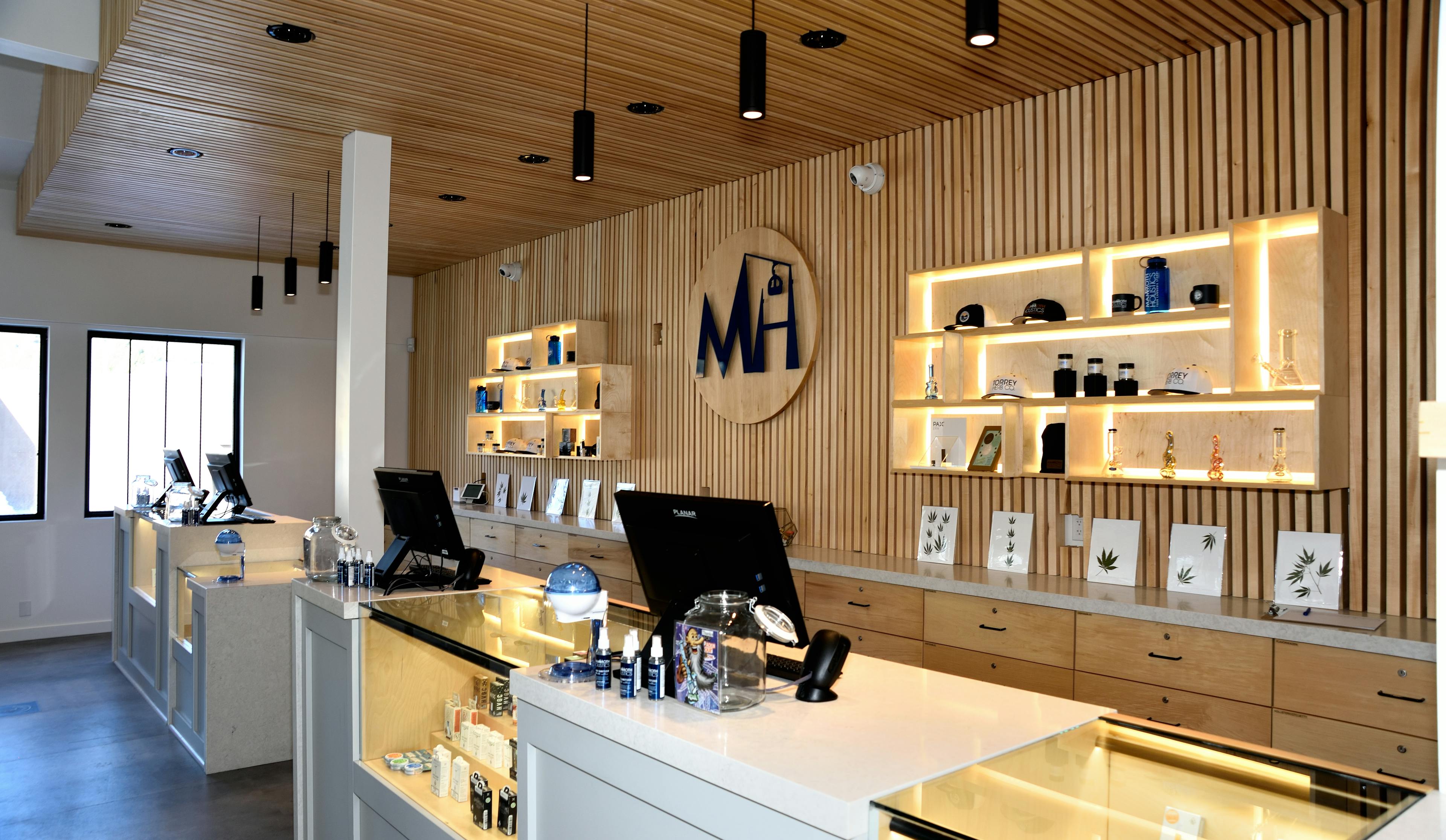 Mammoth Holistics store interior.