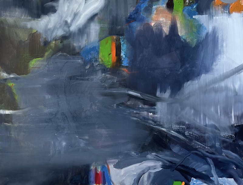 Untitled, 2023, oil on linen, 130x100cm. Courtesy of the artist and MAMOTH
