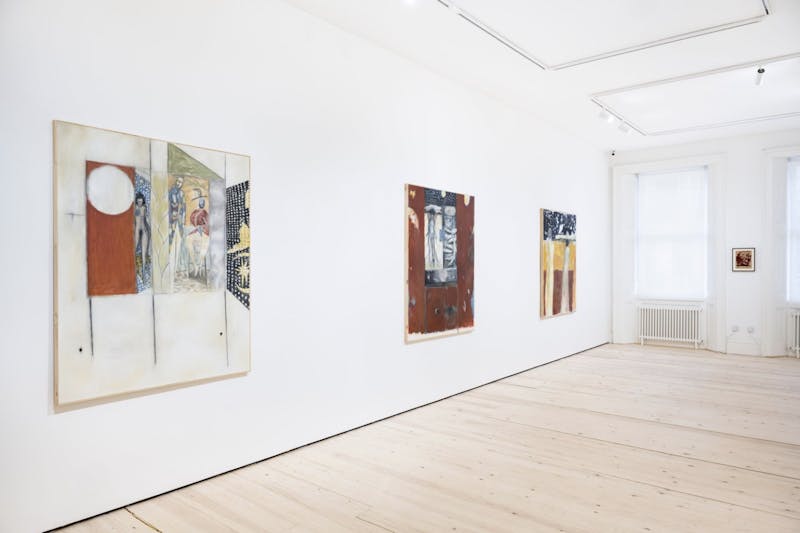 Exhibition view: Ted Gahl, 'She is My Clock', MAMOTH, London (12 February–19 March 2022). Courtesy MAMOTH.