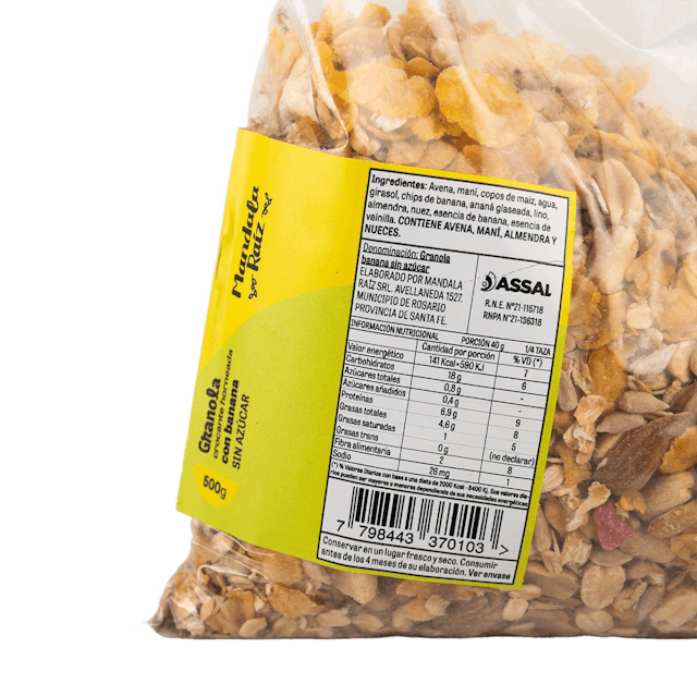 granola sana horneada rosario crocante saludable desayuno familia