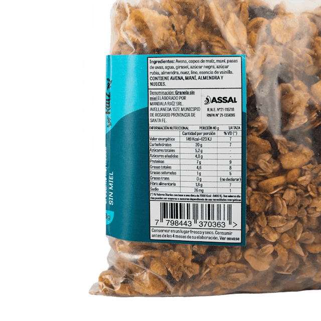 granola sana horneada rosario crocante saludable desayuno familia