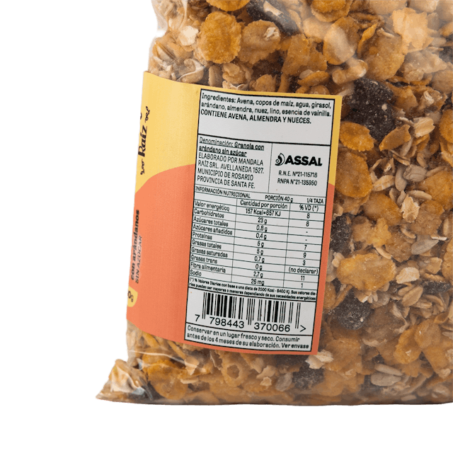 granola sana horneada rosario crocante saludable desayuno familia