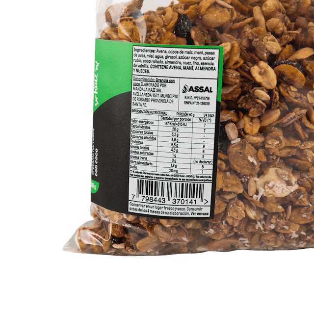 granola sana horneada rosario crocante saludable desayuno familia