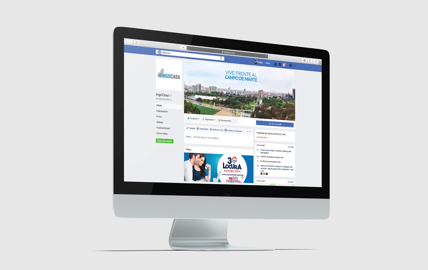 Proyecto de branding para Ingocasa por Mandarina