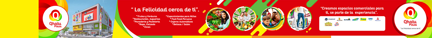 Proyecto de branding para Qhatu Plaza por Mandarina