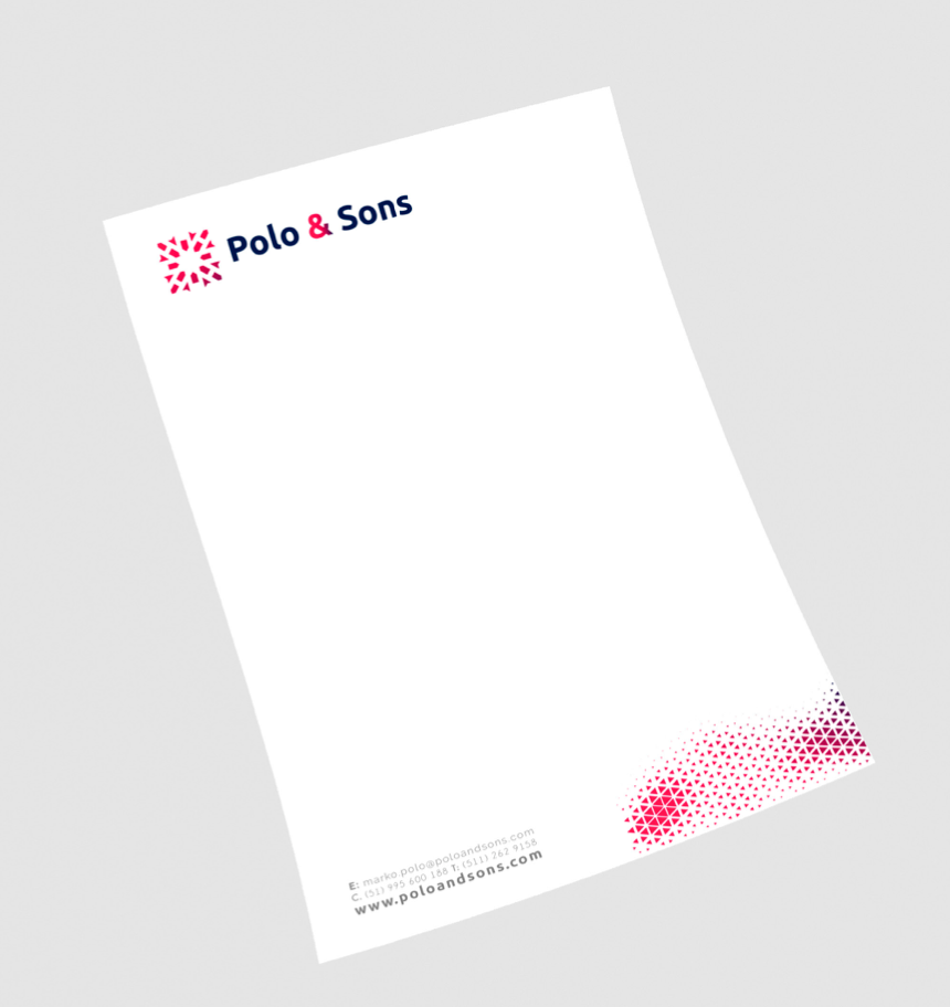 Proyecto de branding para Polo & Sons por Mandarina