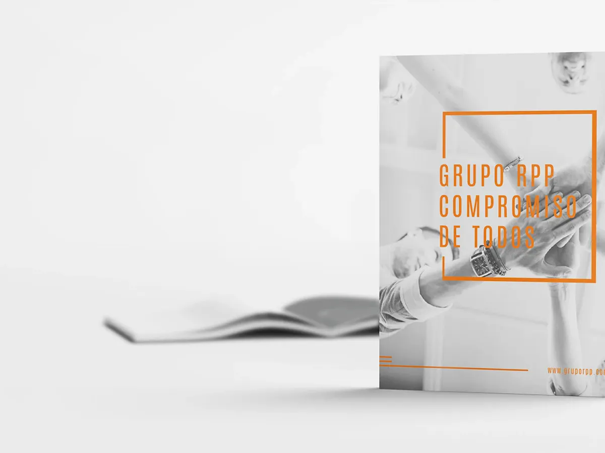 Proyecto de branding para Grupo RPP por Mandarina