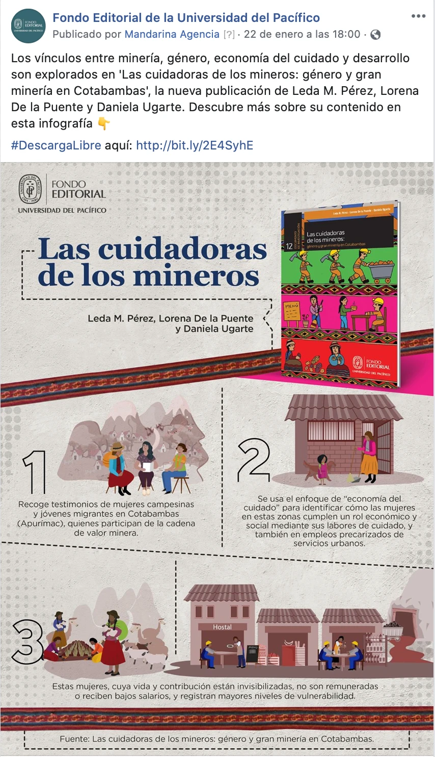 Proyecto de branding para Fondo Editorial UP por Mandarina