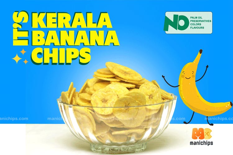 Banana chips poster
