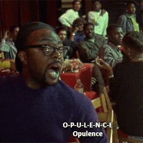 O-P-U-L-E-N-C-E an iconic moment from the documentary "Paris is Burning"