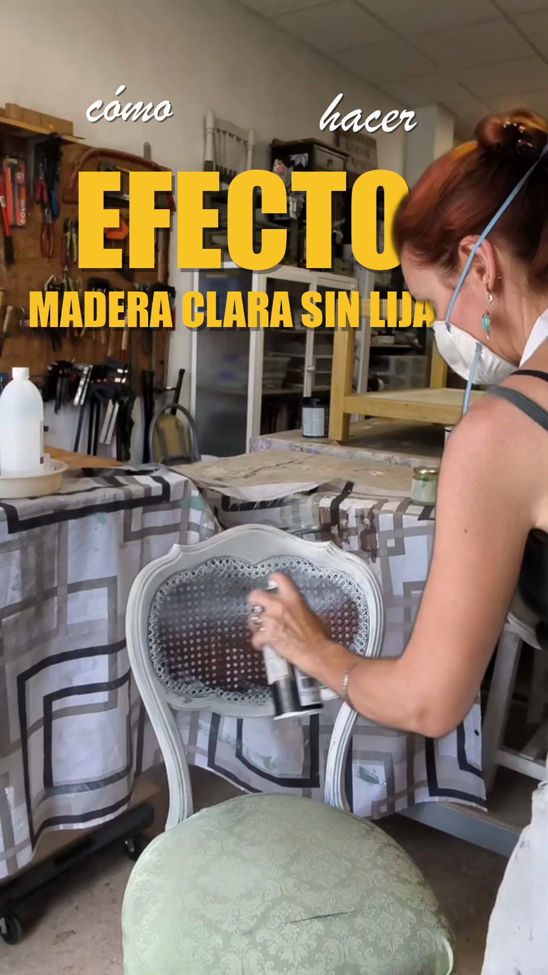 Efecto madera clara sin lijar