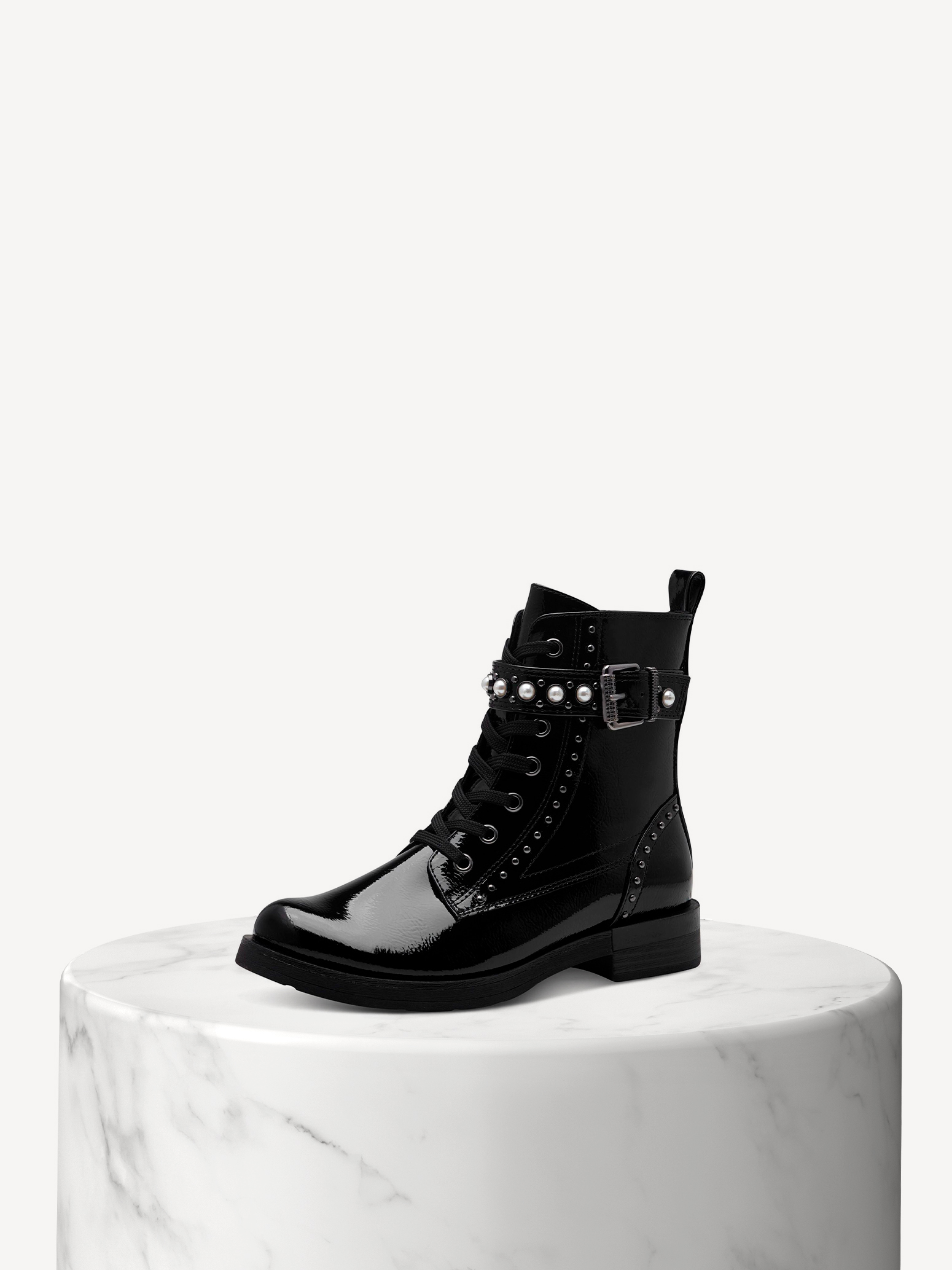 Stivaletti Marco Tozzi Earth Edition - Donna, Sintetico, Piattaforma 2cm, Stile Barca, Colore Versatile - Foto 7