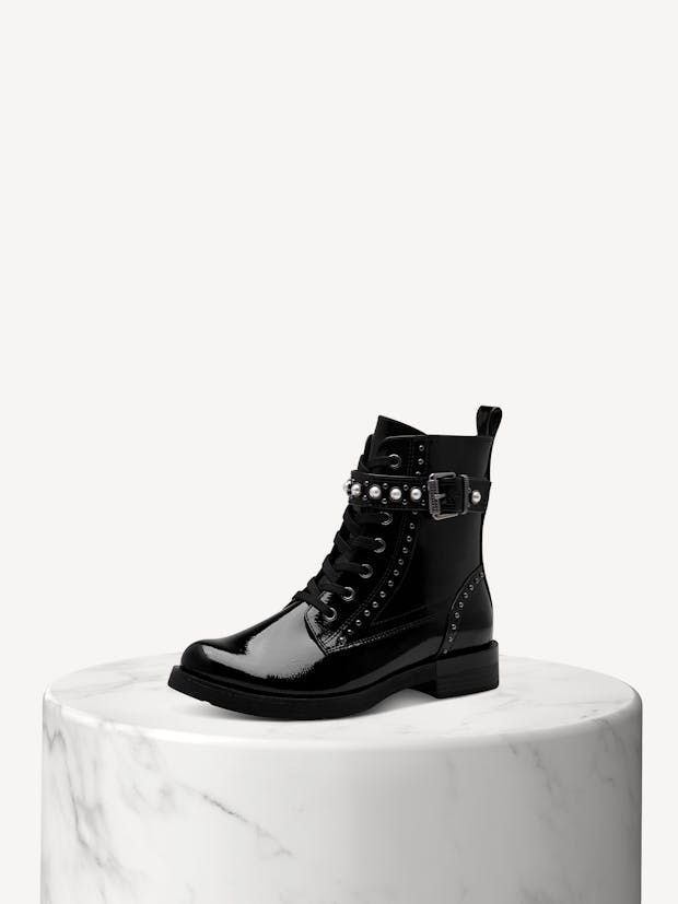 Stivaletti Marco Tozzi Earth Edition - Donna, Sintetico, Piattaforma 2cm, Stile Barca, Colore Versatile - Foto 7