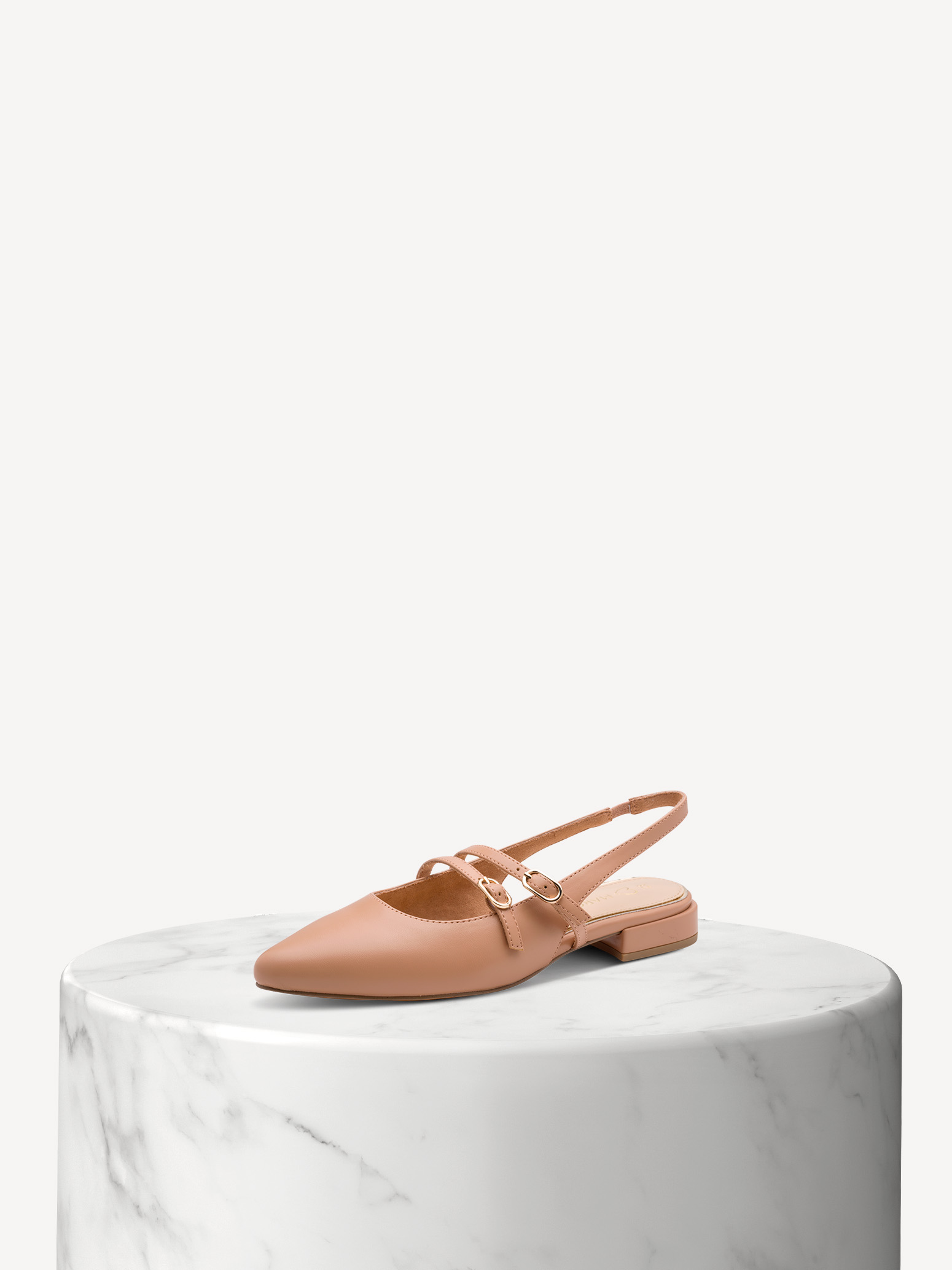 Slingpump color beige