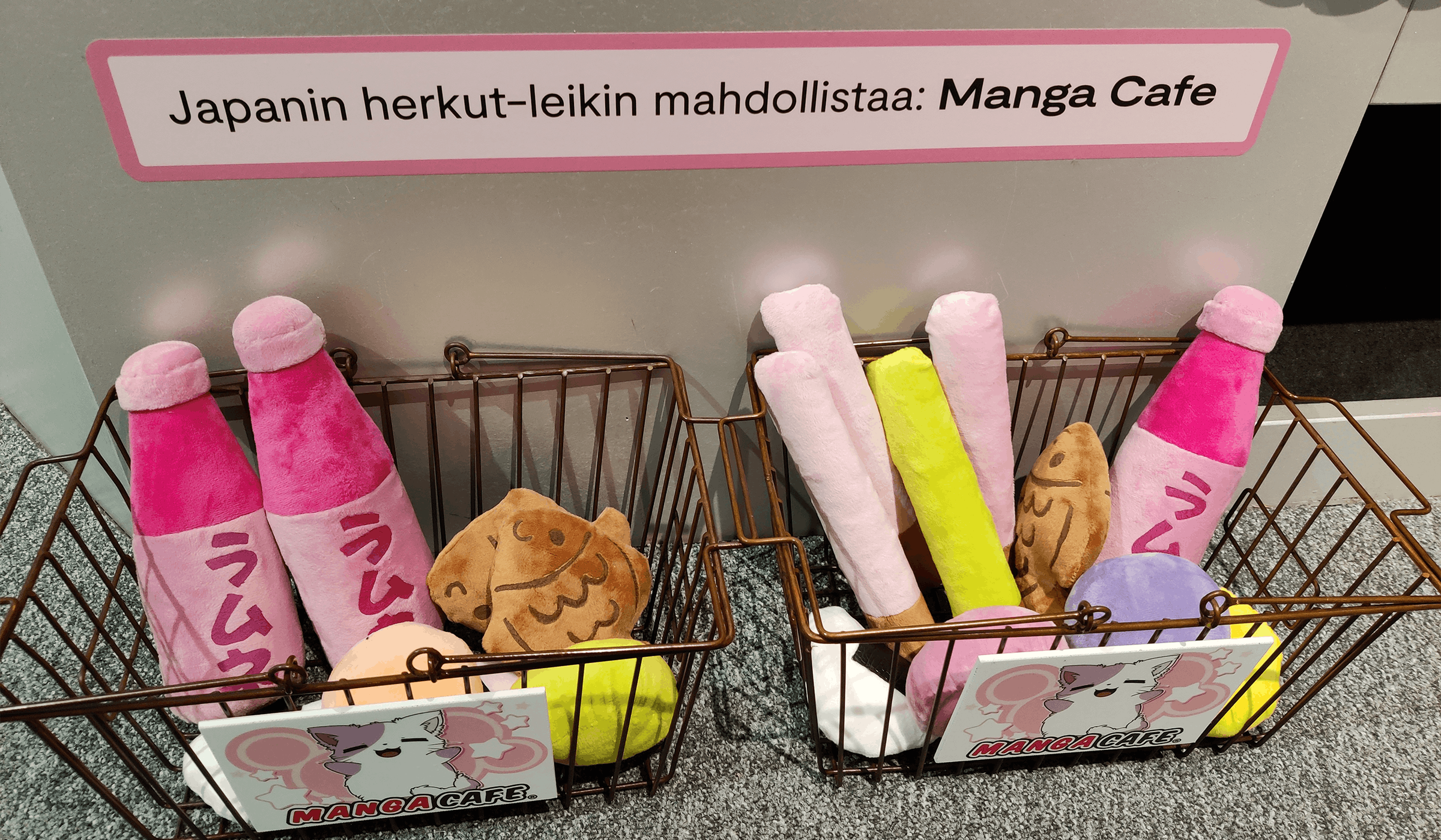 Food play plush toys