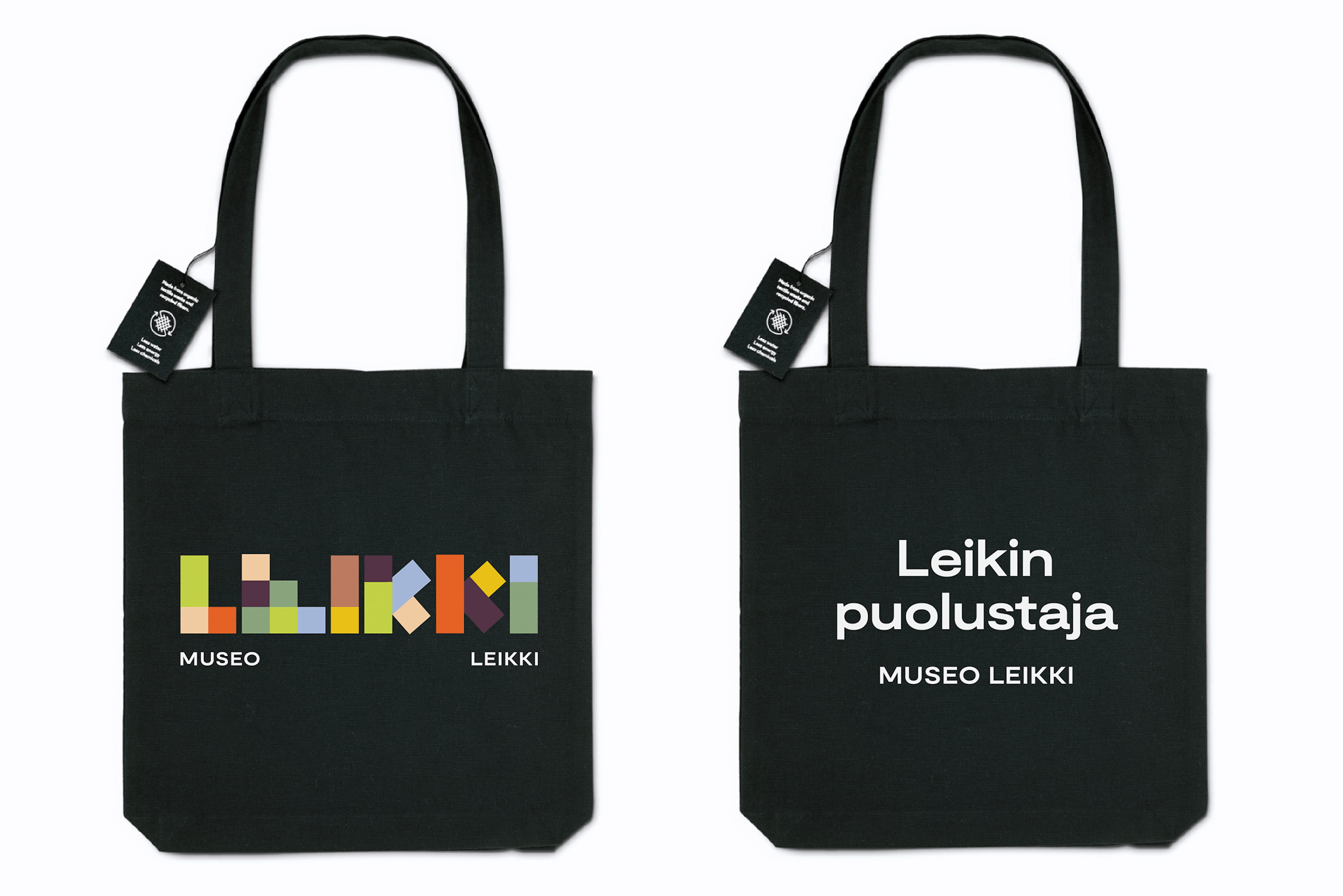 Museo Leikki's black tote bag