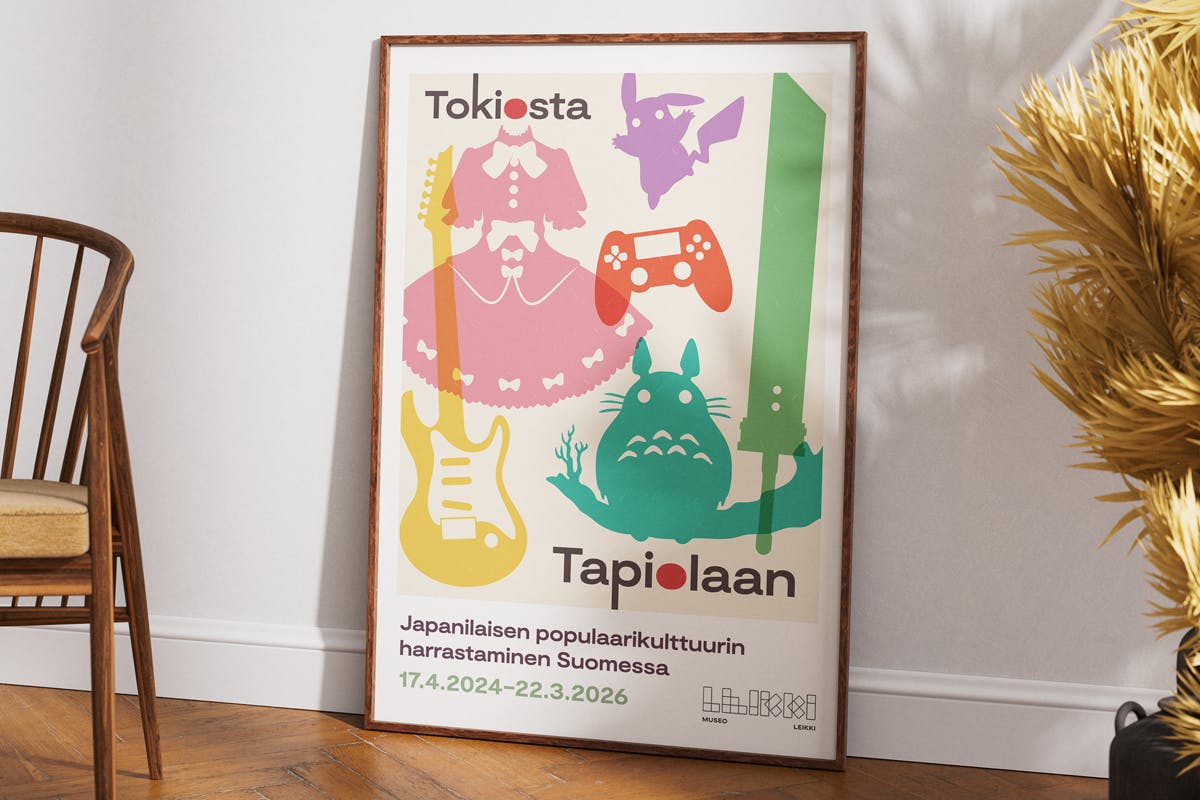 From Tokyo to Tapiola exhibition poster