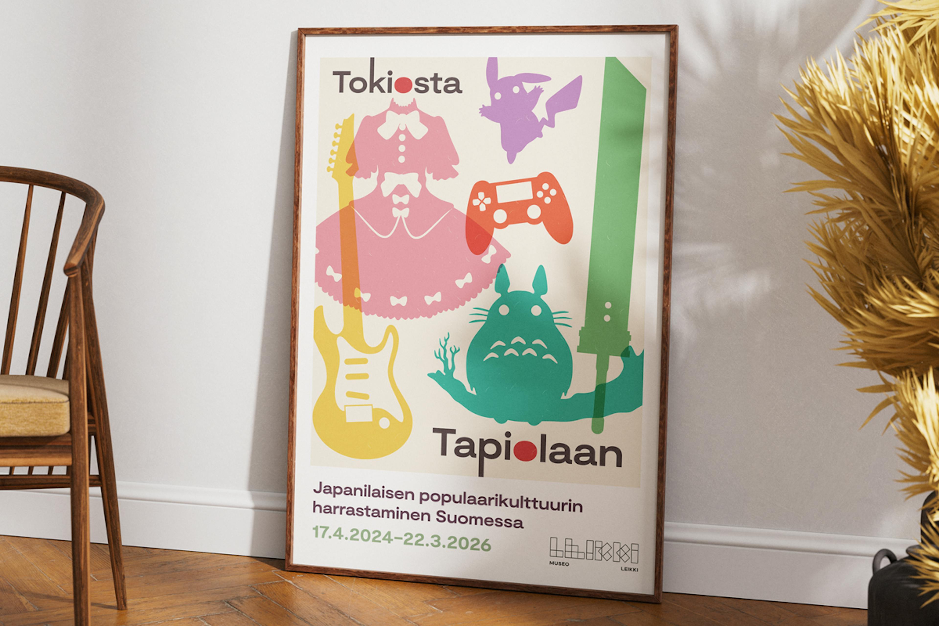 From Tokyo to Tapiola exhibition poster