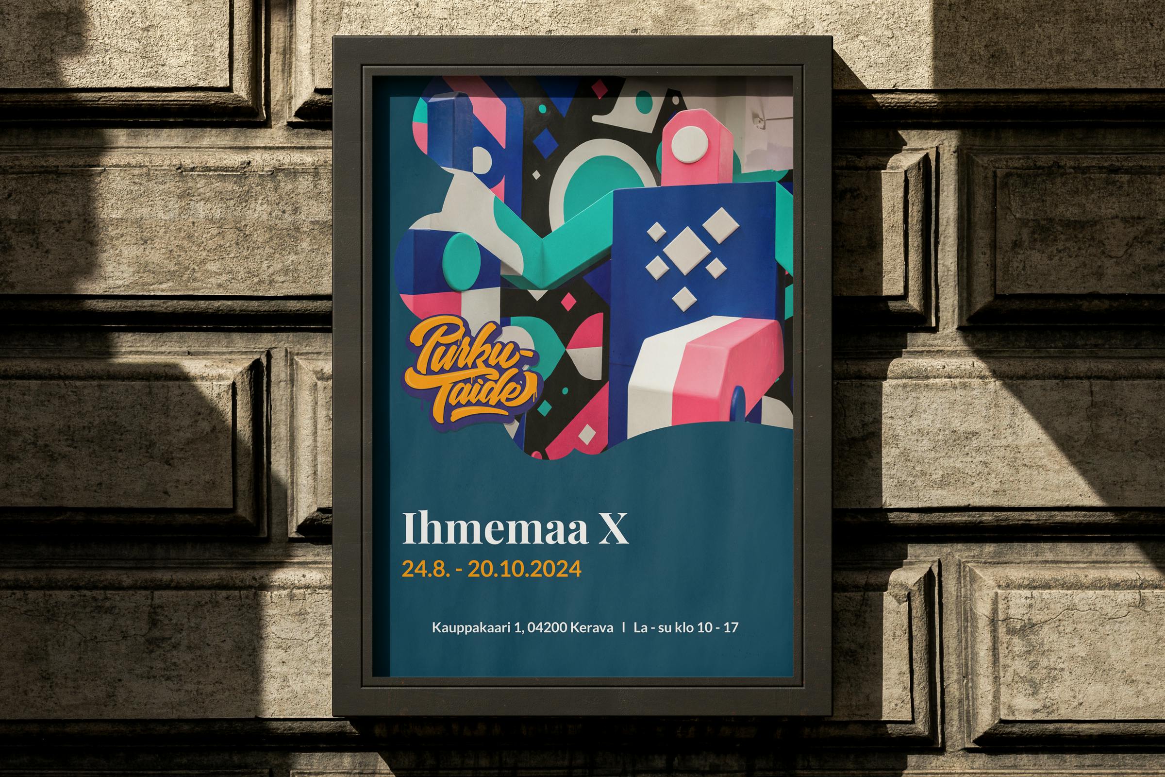 Wonderland X exhibition poster