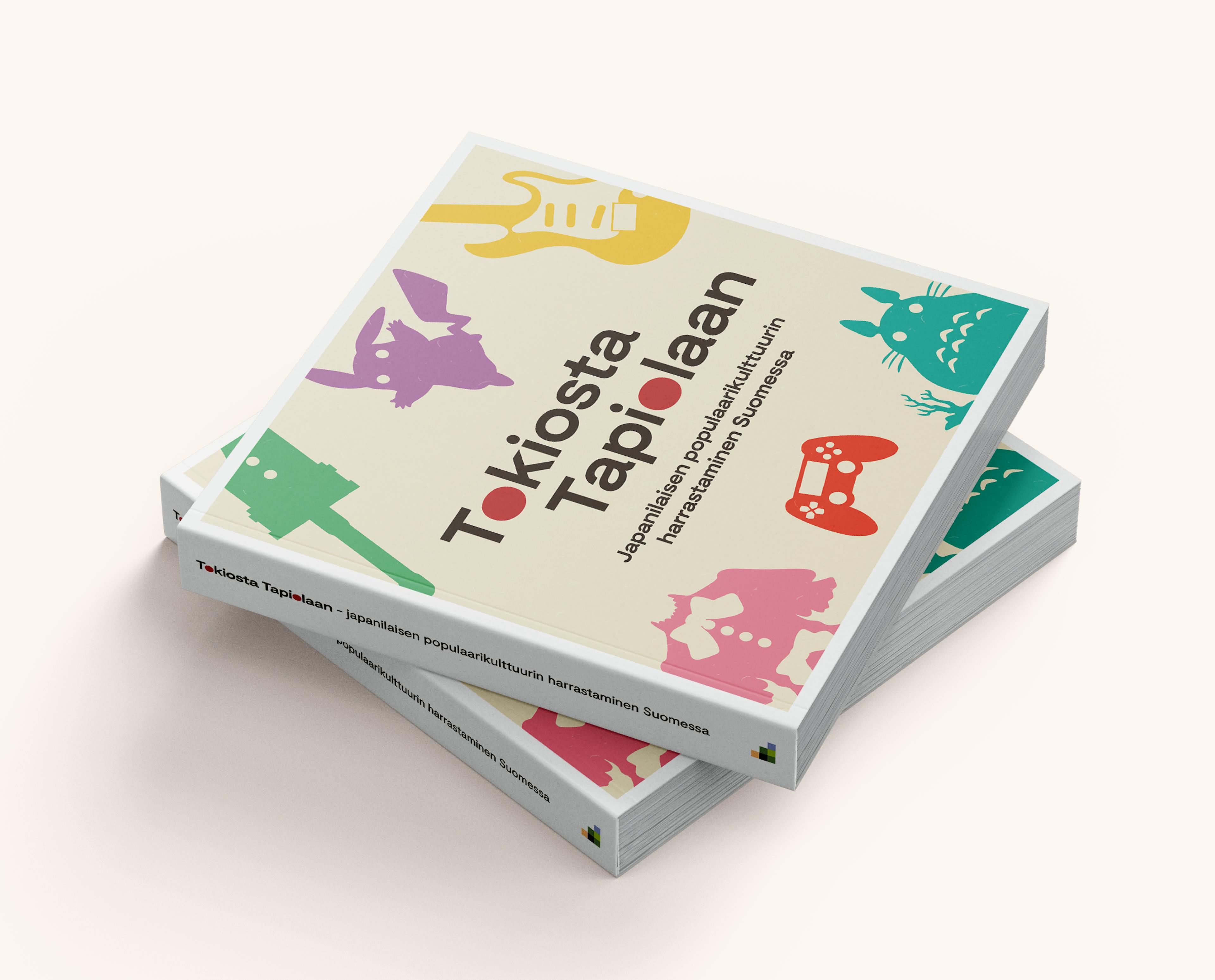 A stack of Tokiosta Tapiolaan books