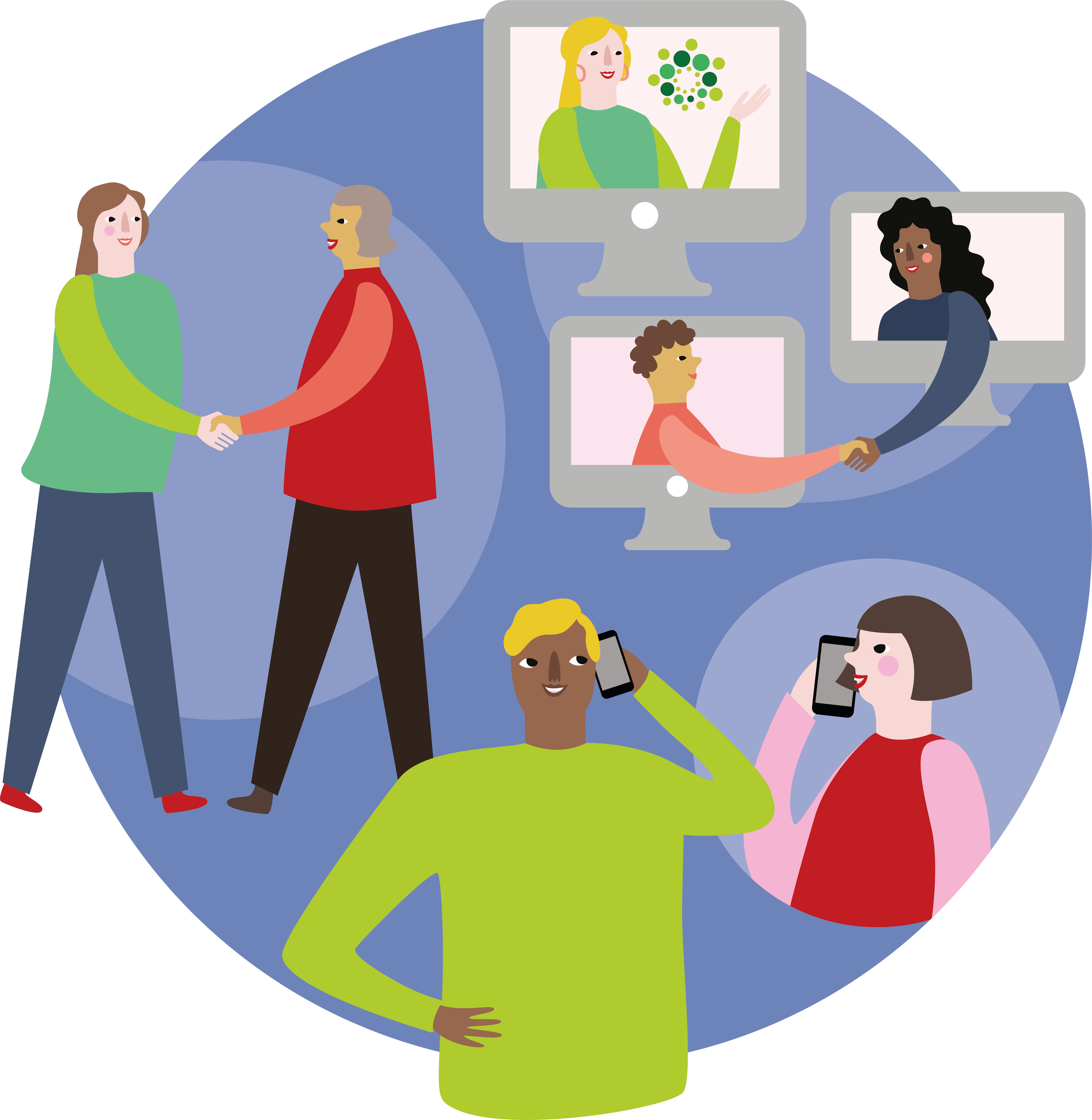 An illustration of how widely Yhteinen pöytä co-operates