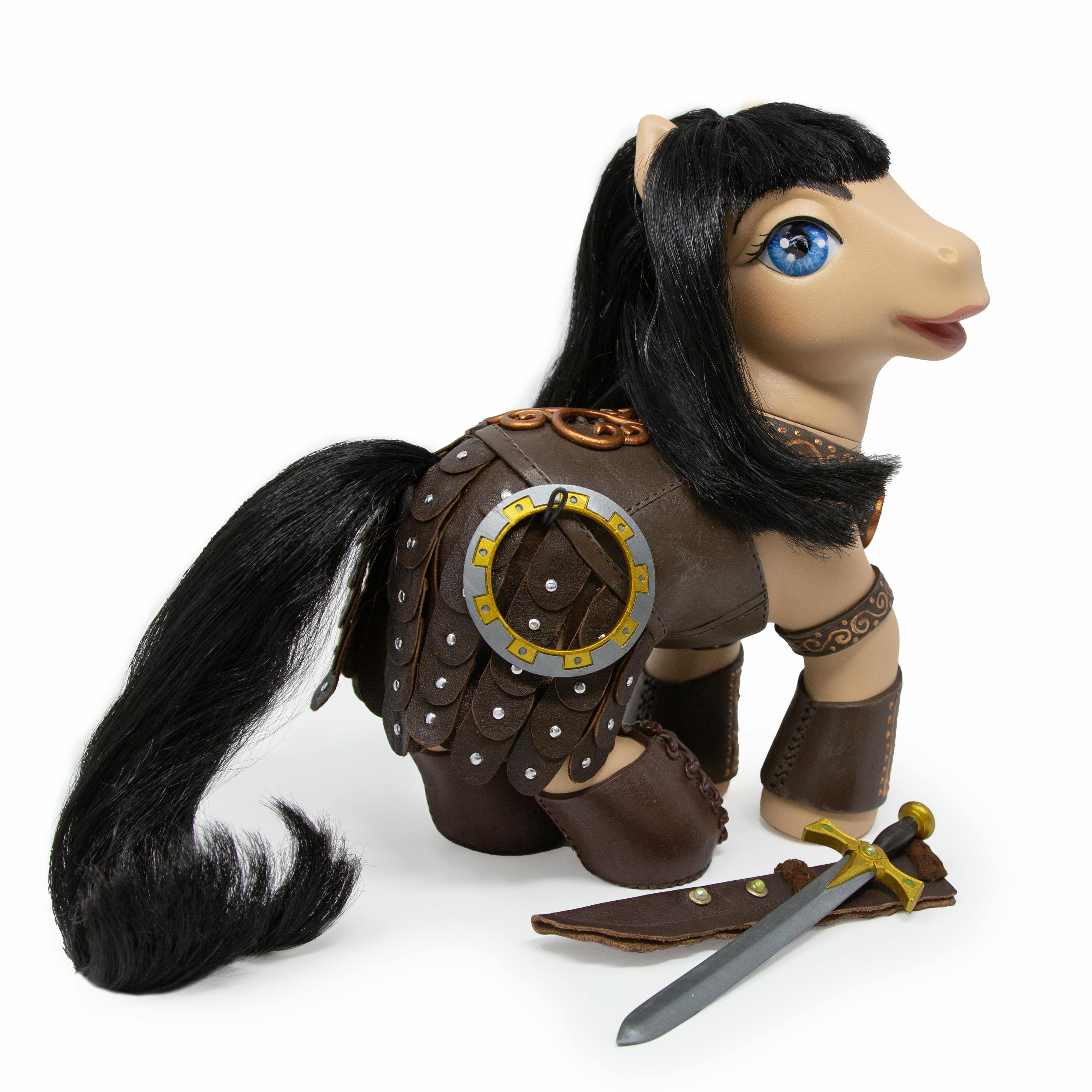 My Little Xena side view