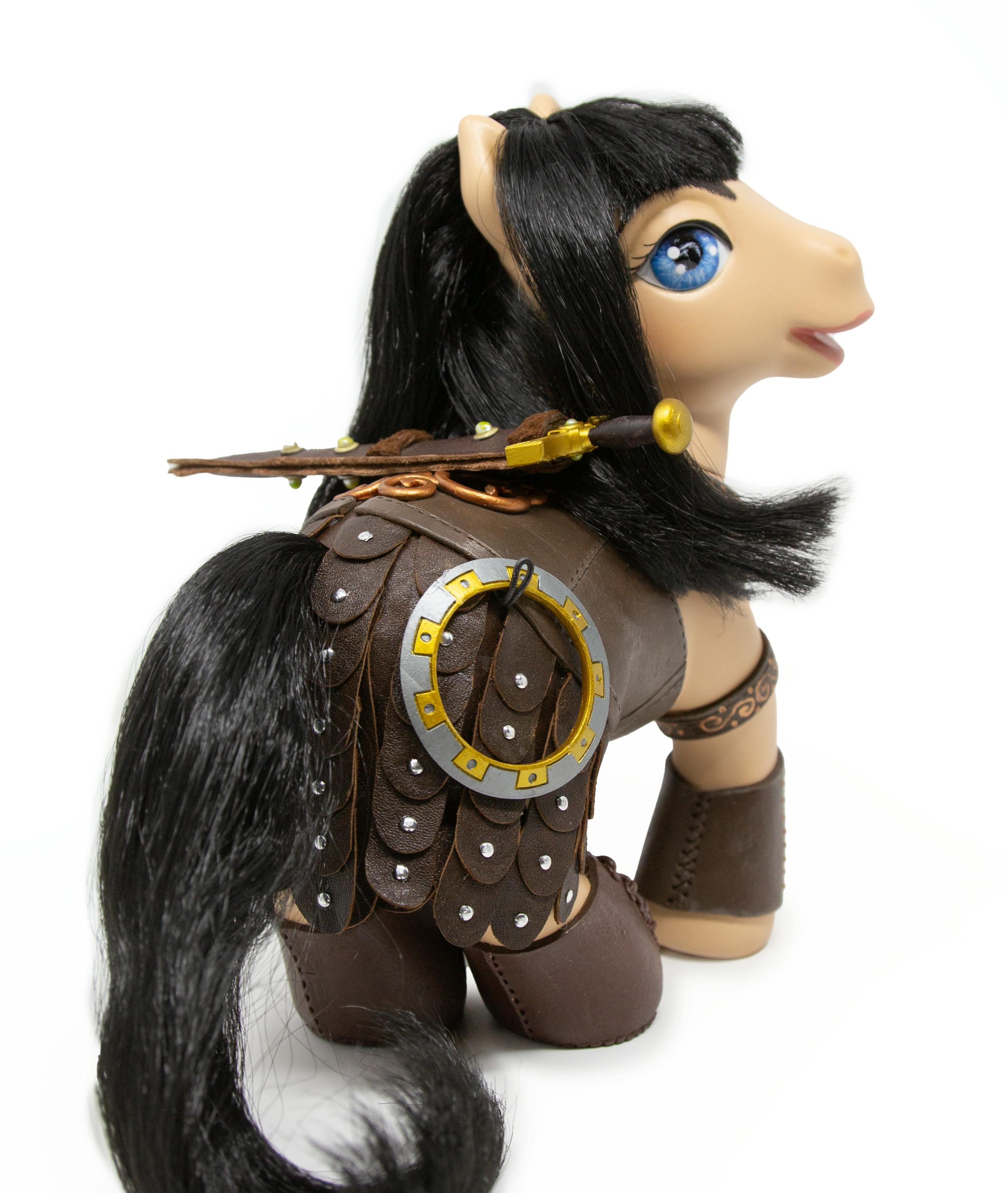 My Little Xena back view