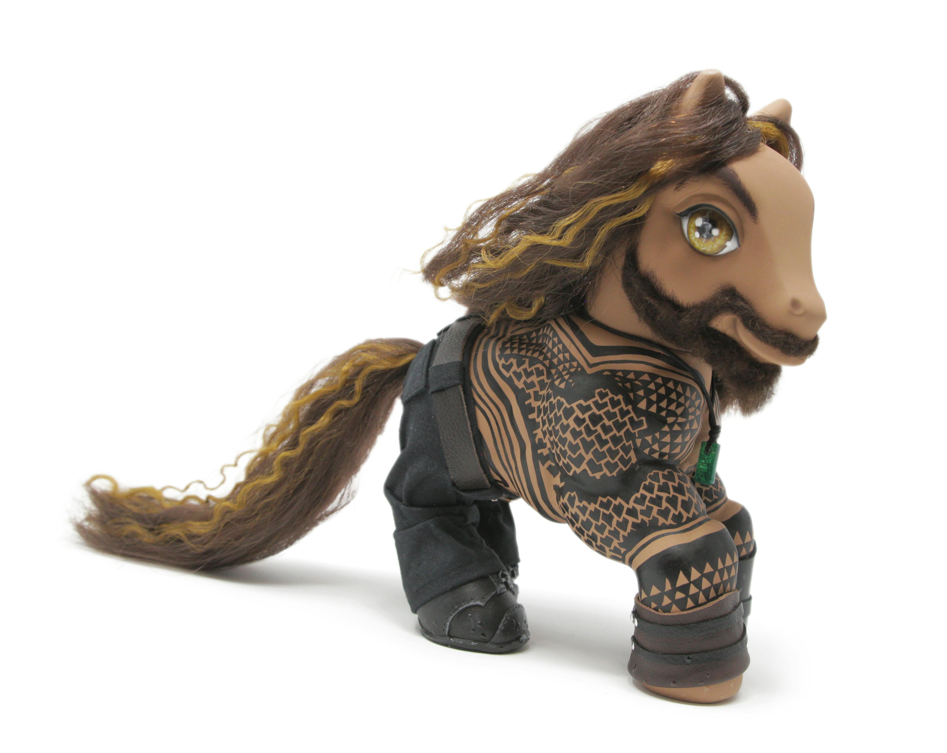 My Little Aquaman side pose