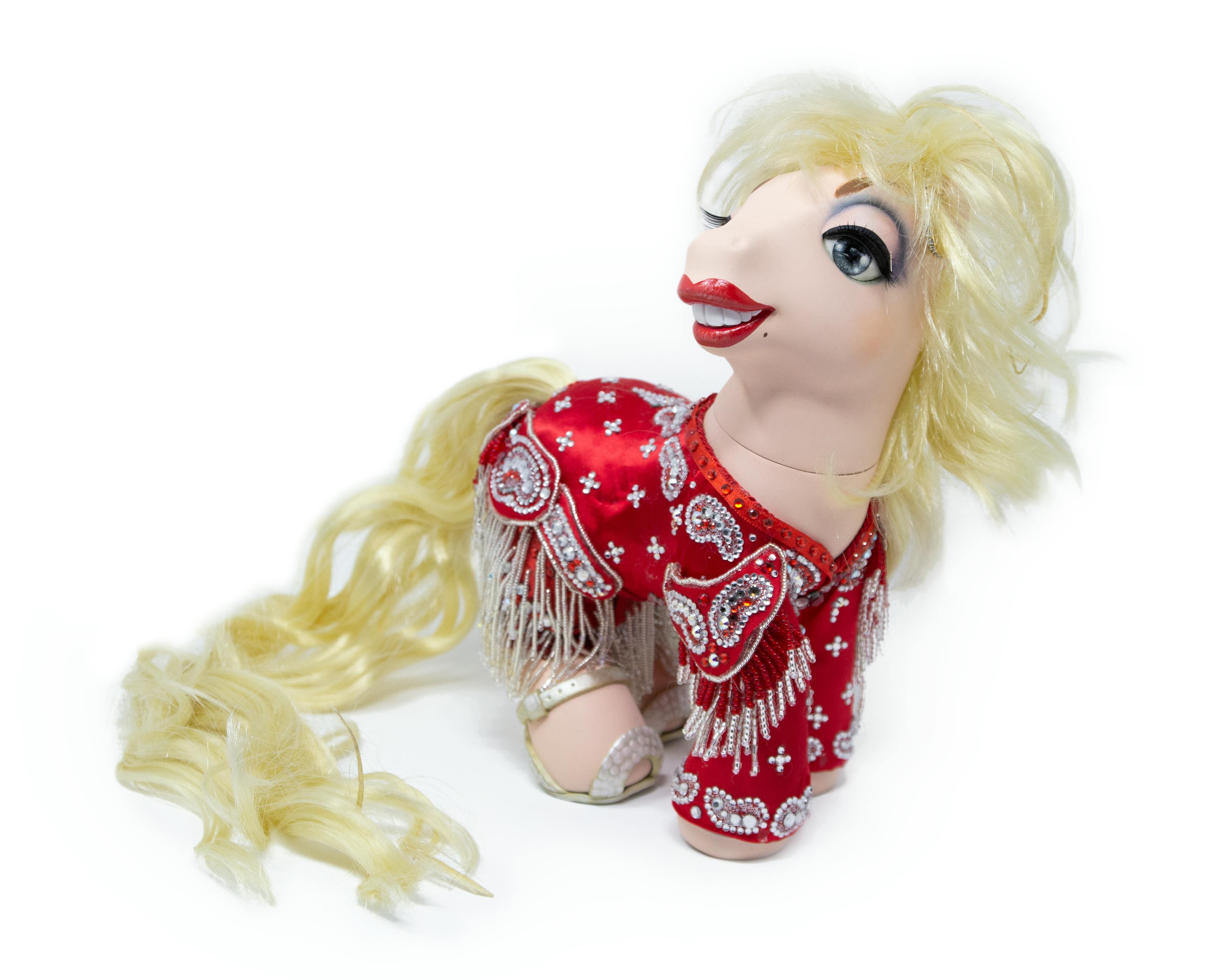 My Little Dolly Parton side view