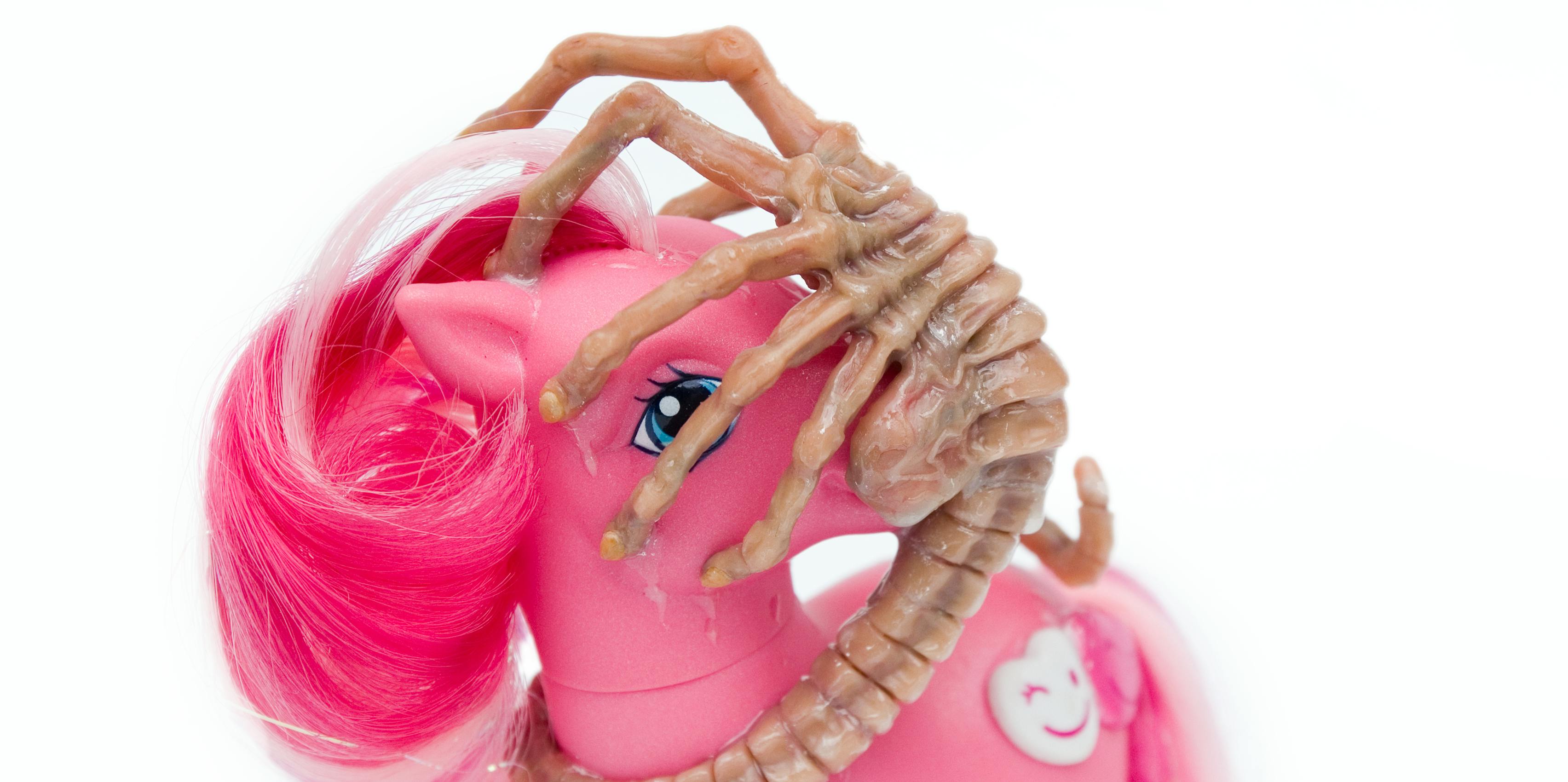 My Little Facehugger front view