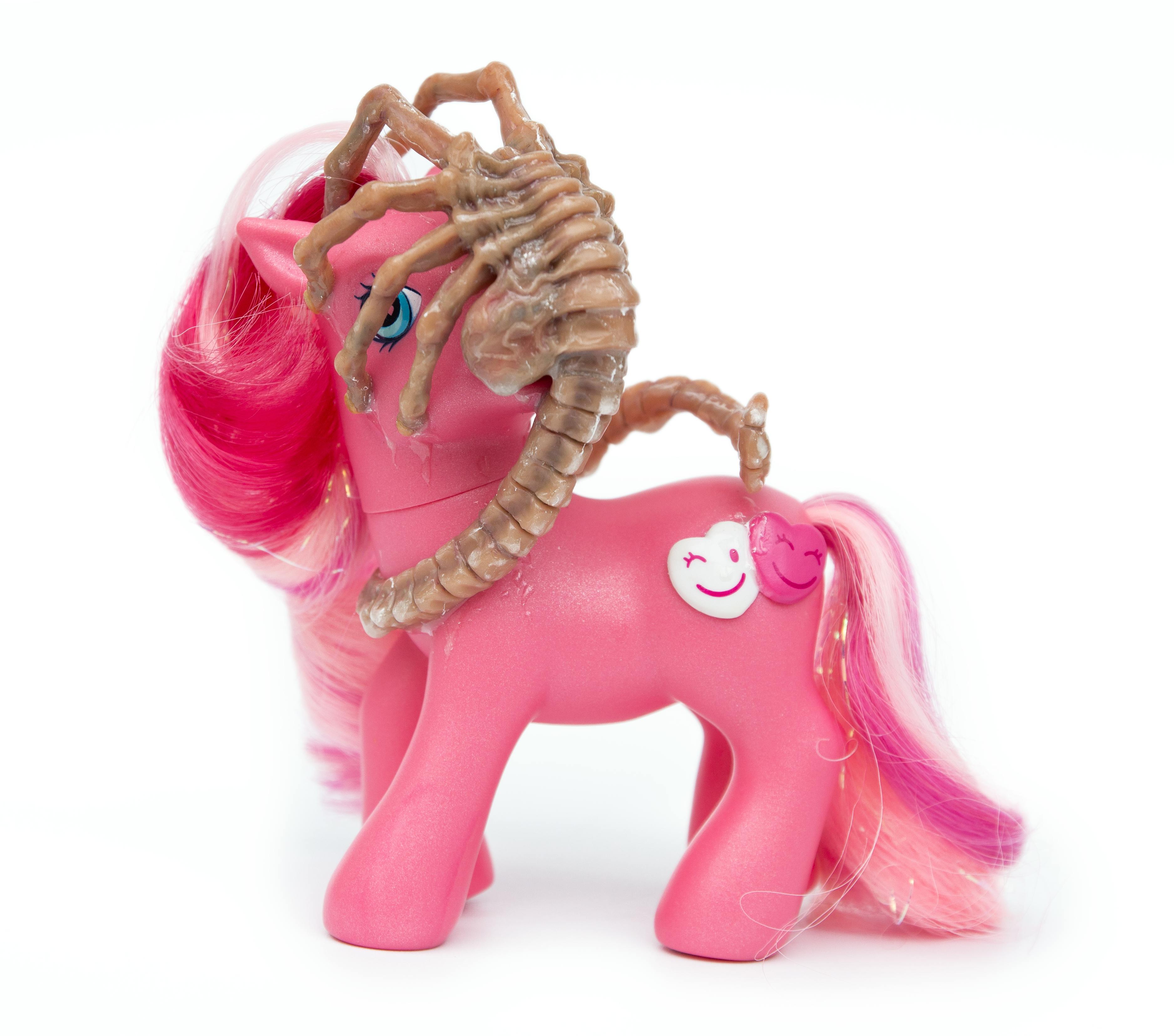 My Little Facehugger side view