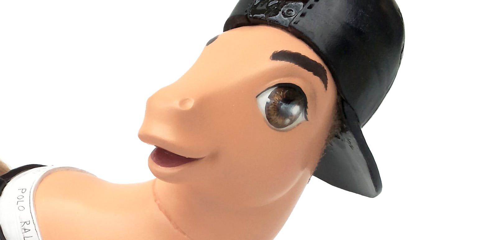 A side view of My Little Justin Bieber