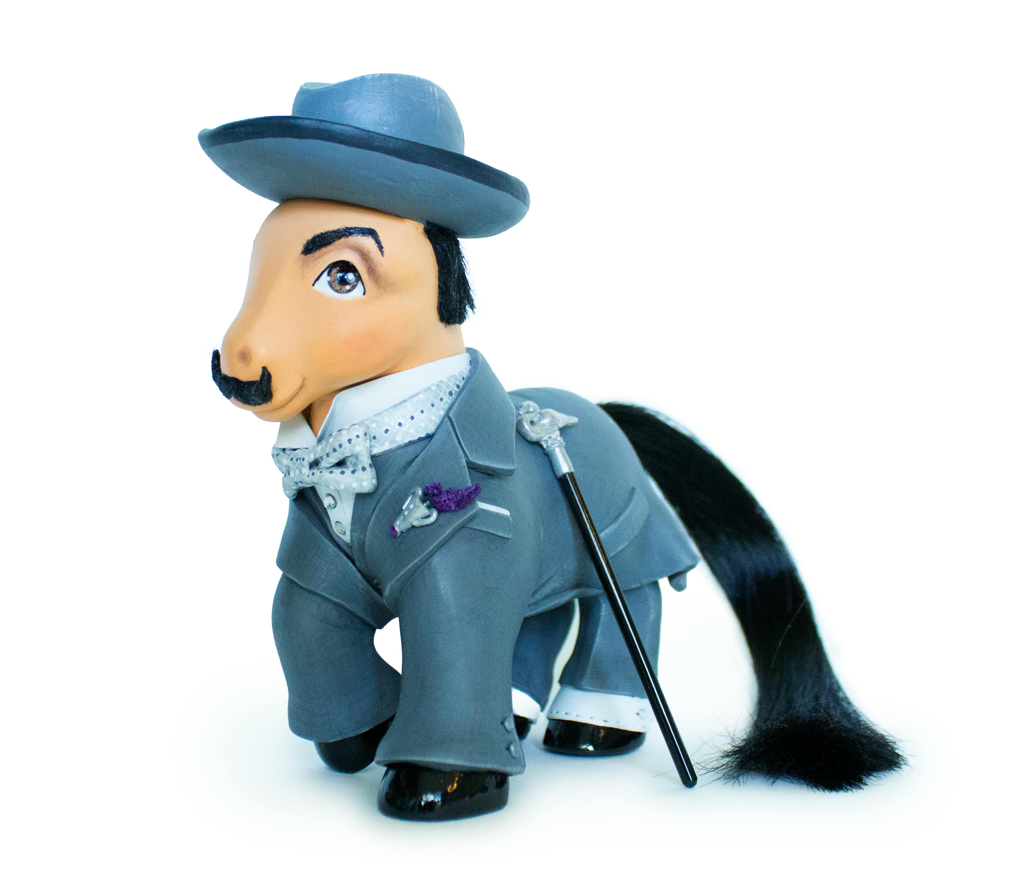 My Little Hercule Poirot side view