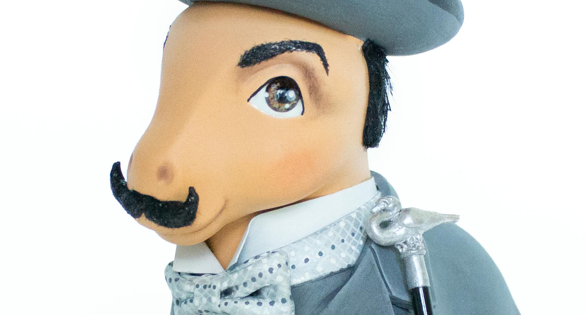 My Little Hercule Poirot front view