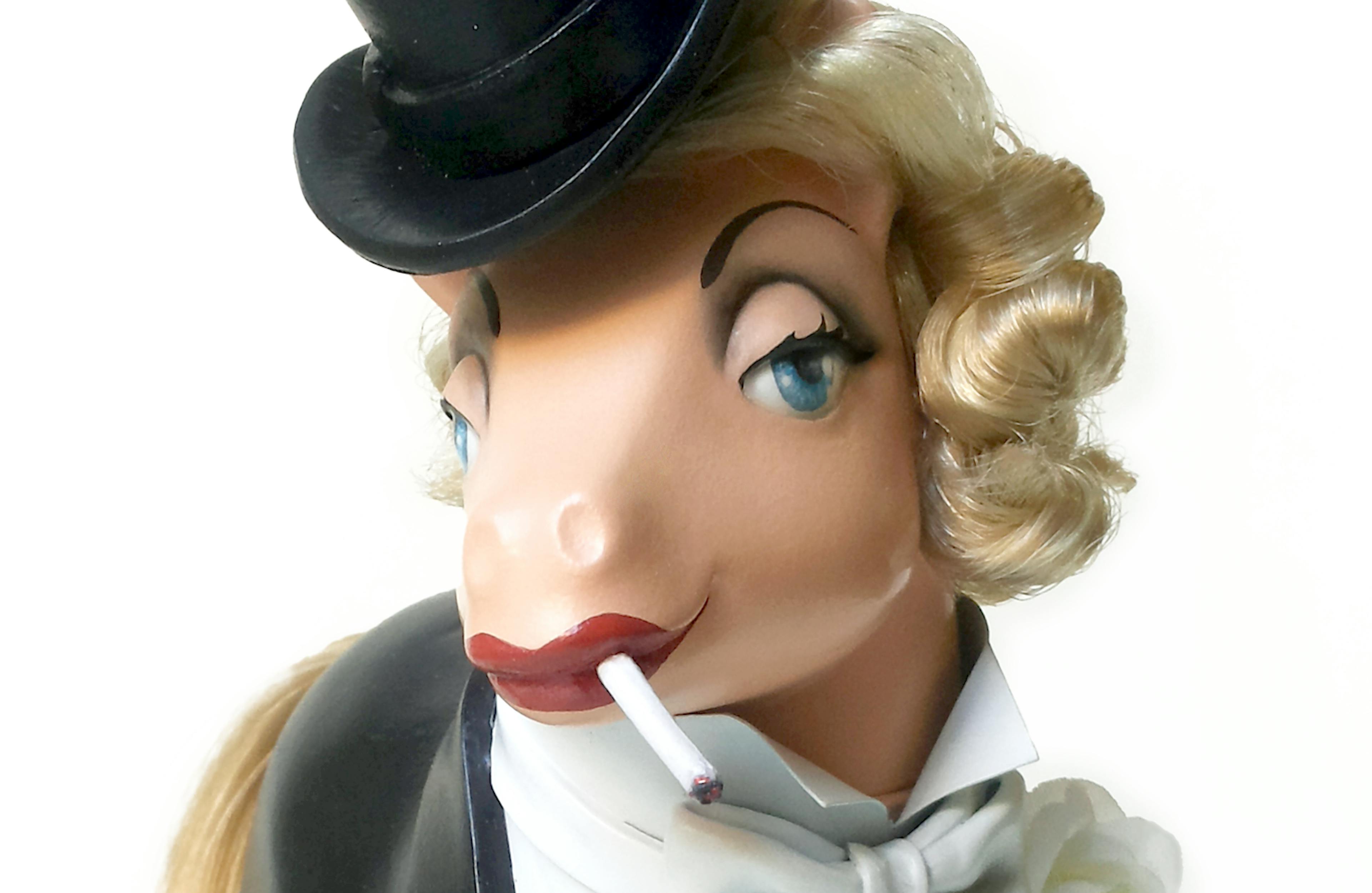 A front view of My Little Marlene Dietrich