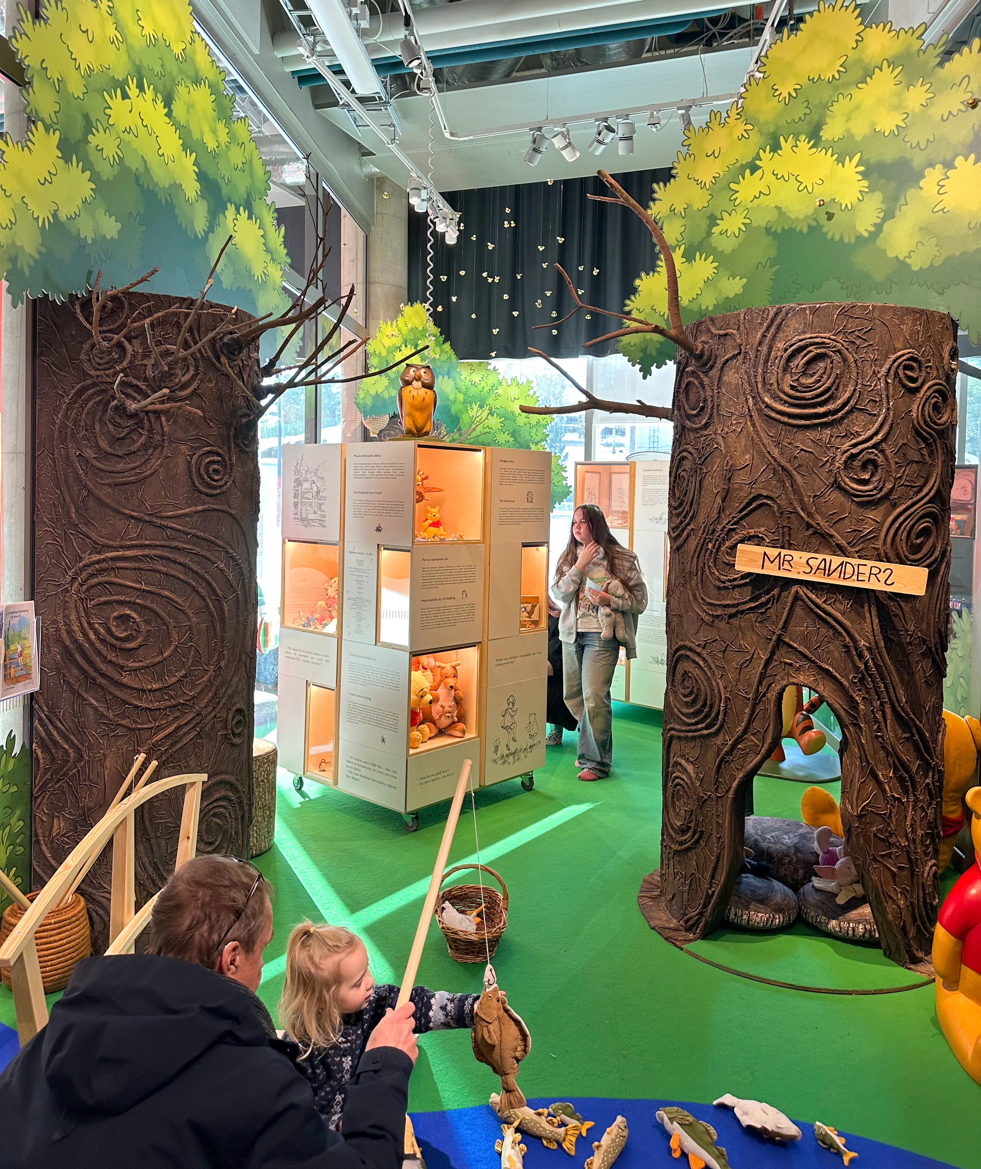 The entrance of the “Half Acre of History – The Legacy of Winnie the Pooh” exhibiton