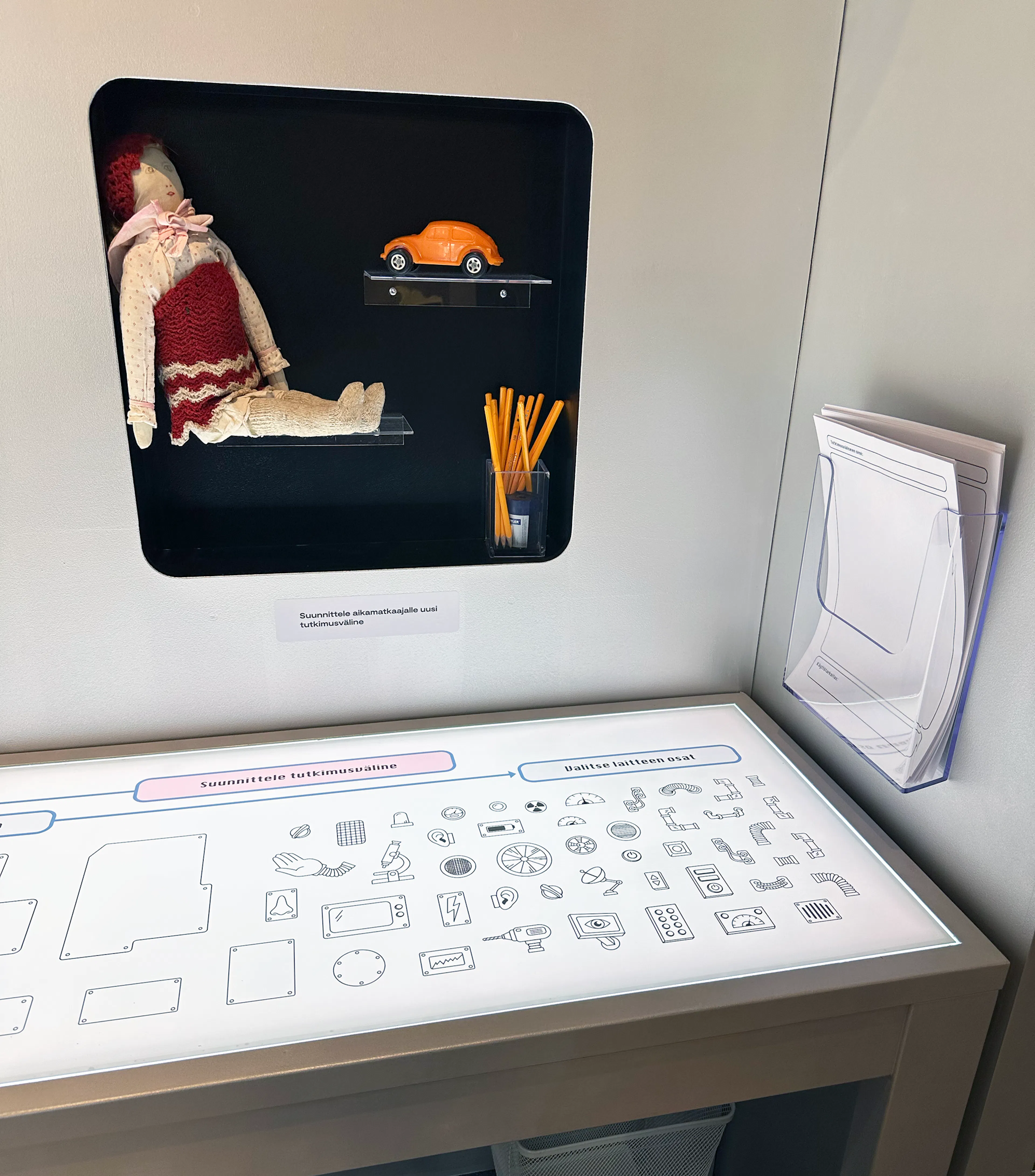 A light table for drawing