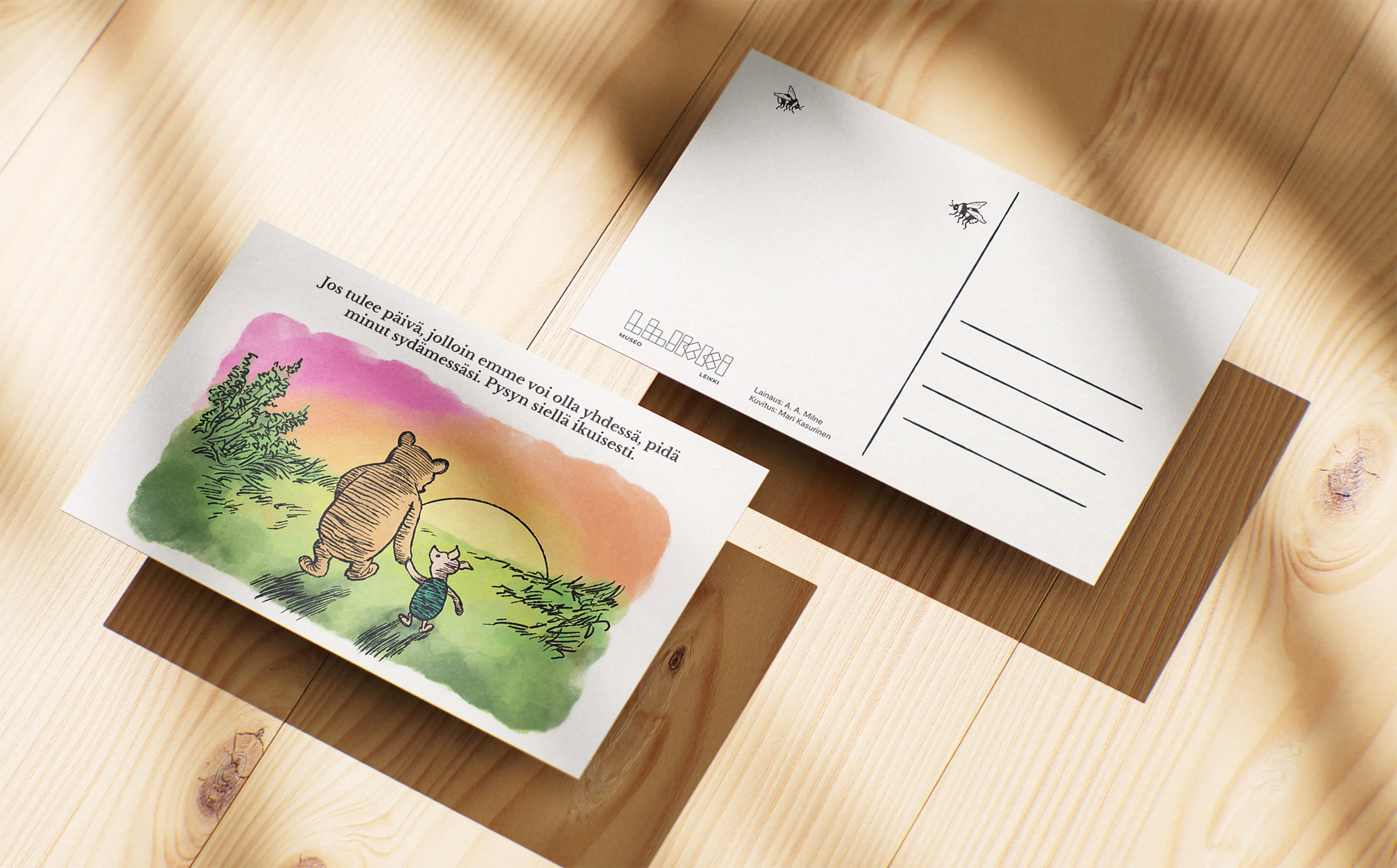 Winnie the Pooh postcards