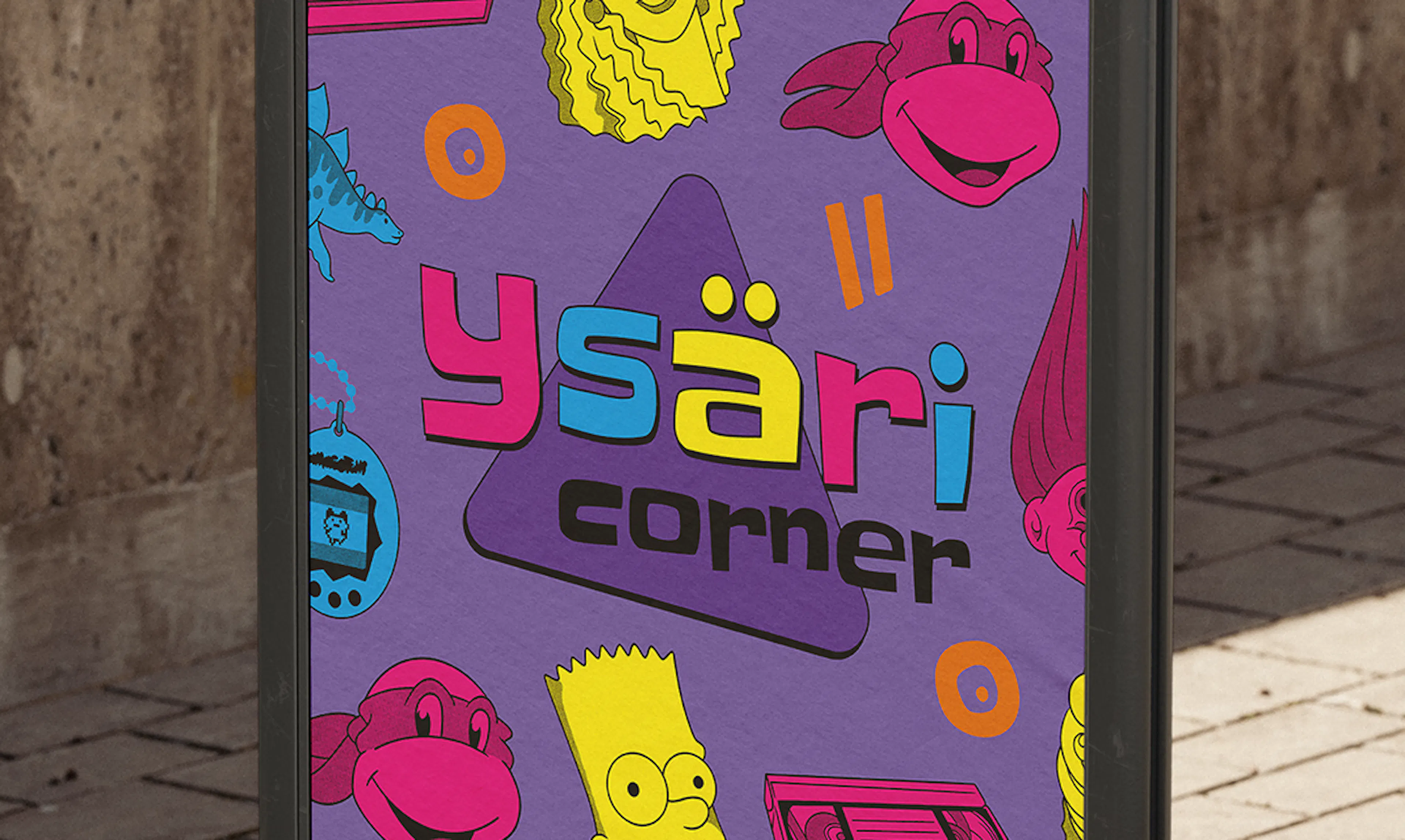 Ysäricorner exhibition poster