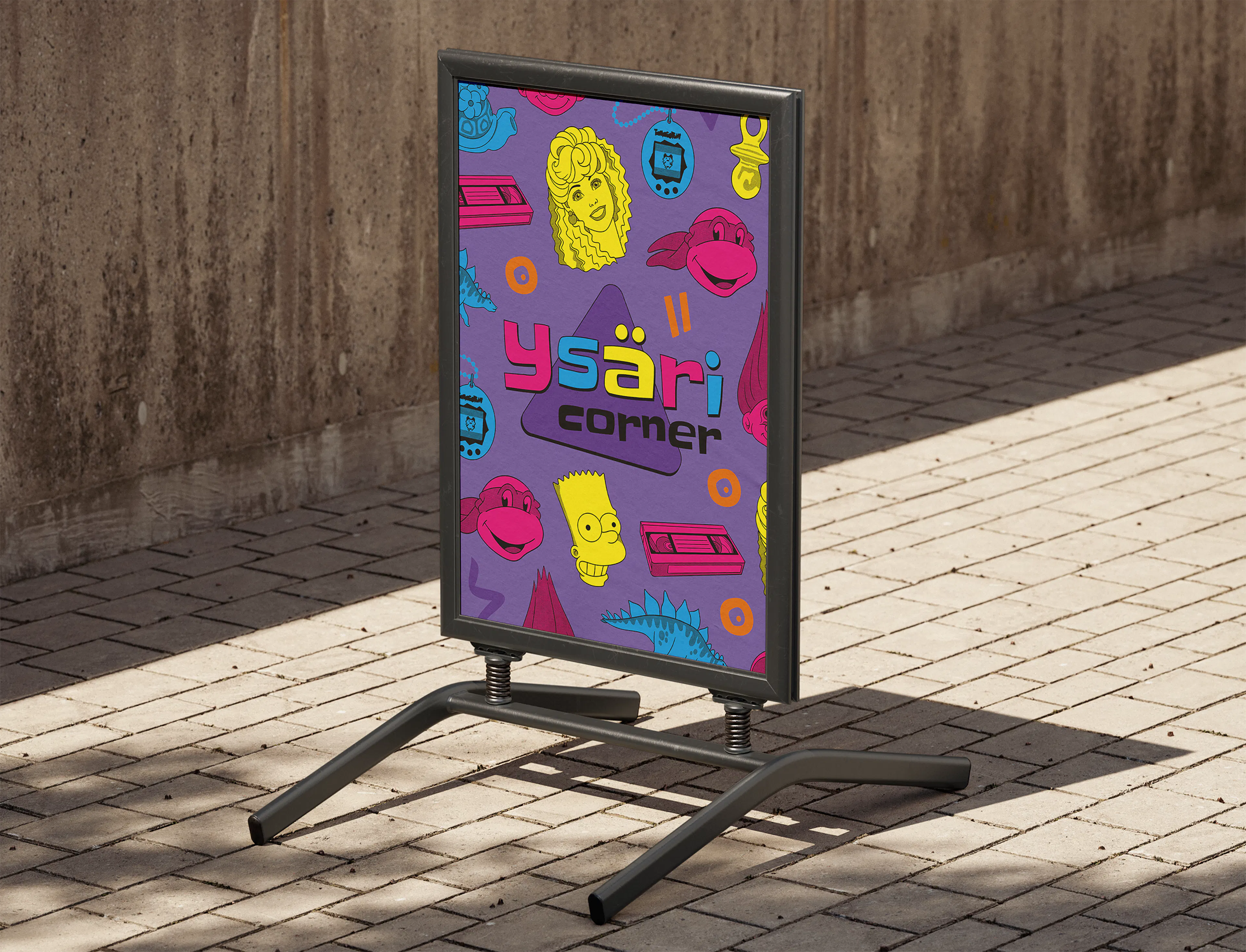 Ysäricorner exhibition poster