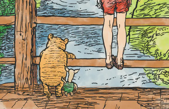 Half Acre of History – The Legacy of Winnie the Pooh -exhibition poster